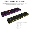 Lian Li UNI Fan TL LCD Wireless 140 ARGB Reverse Blade Fan, Black gallery image
