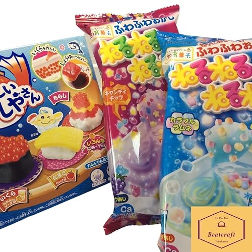 Miniatura 2 de Beatcraft Juego de aperitivos educativos para niños - Popin 'Cookin' Candy Learning Through Authentic Japanese Flavors Set (Juego de par + caja de