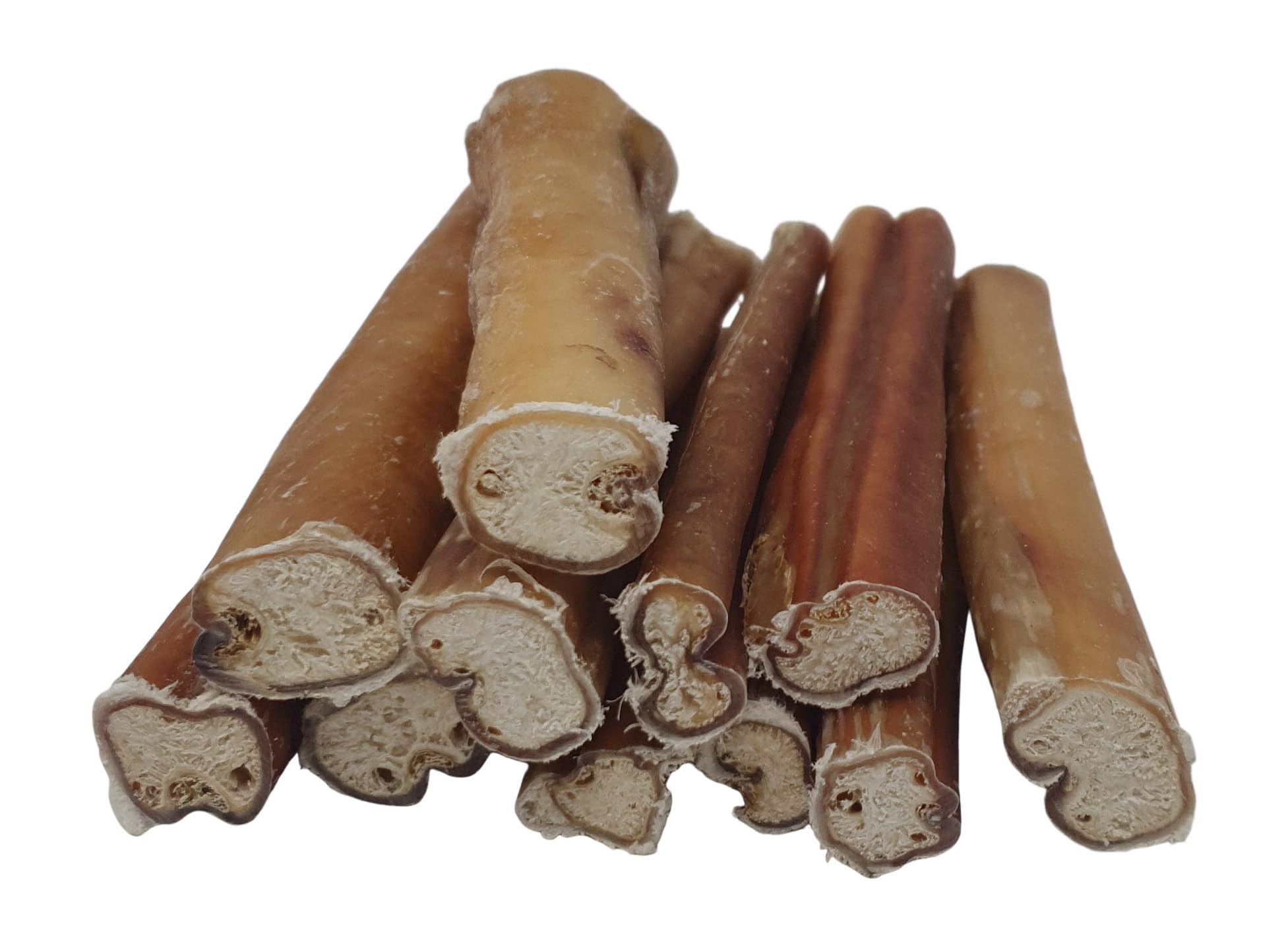 Ochsenziemer 20 Stück, 12 cm, 400 g – Kauartikel für Hunde | 20 Ochsenziemer aus 100 % Rind, ca. 12 cm, besonders hart, getreidefrei und naturbelassen für langen Kauspaß