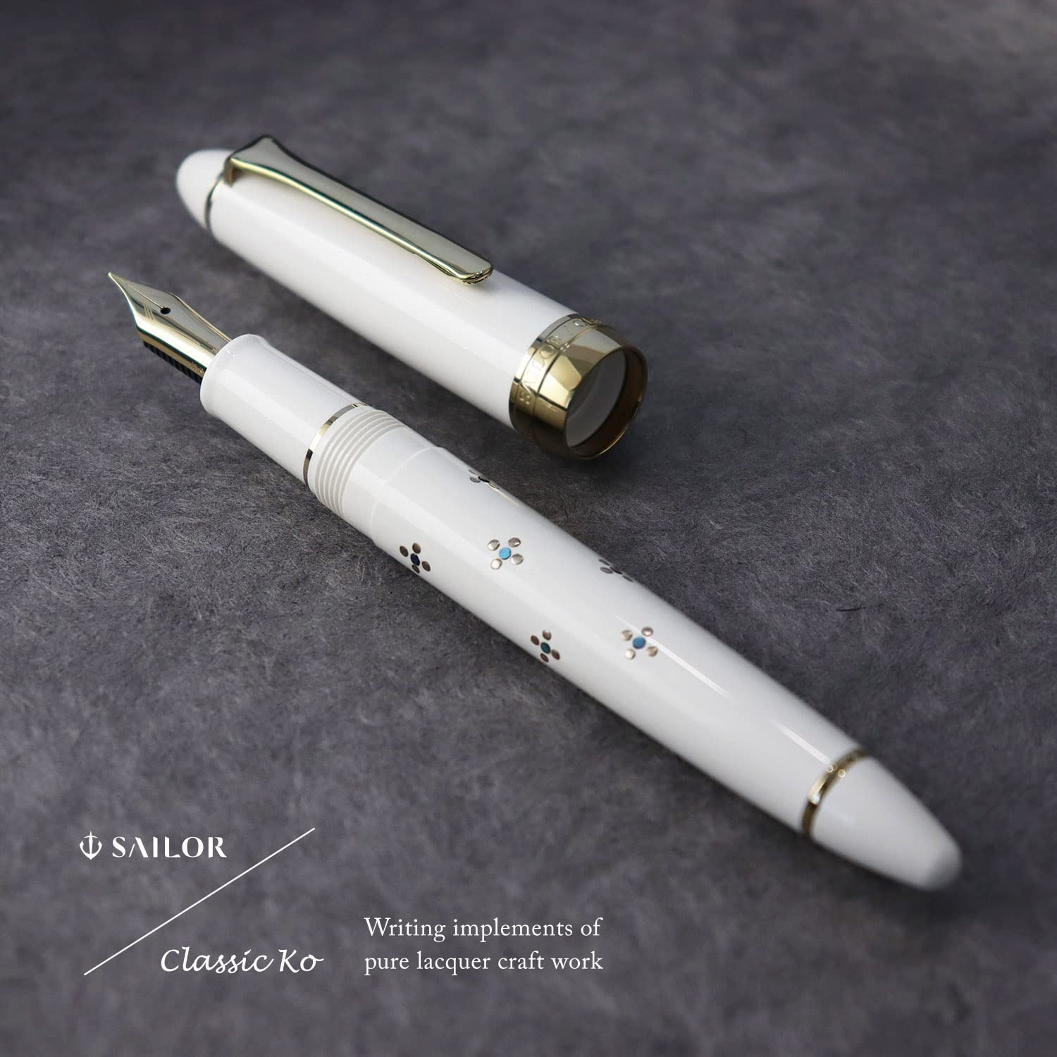 セーラー万年筆 Classic Ko 蒔絵文具 フローレット ドット SV 細字 Amazon | セーラー万年筆 万年筆 Classic Ko 蒔絵文房 フローレット