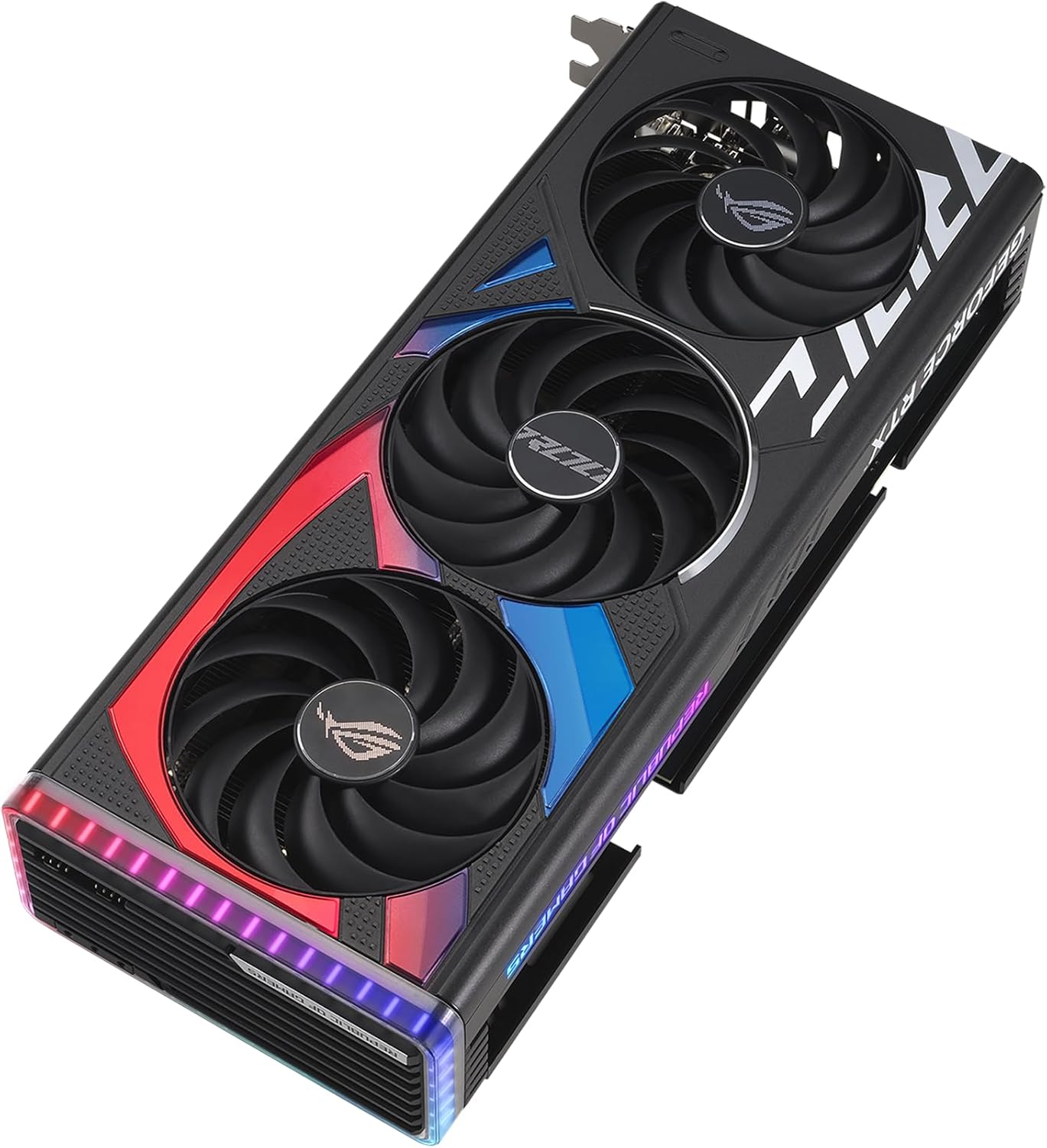 ASUS ROG Strix GeForce RTX™ 4070 Super Gaming Graphics Card (PCIe 4.0, 12GB GDDR6X, DLSS 3, HDMI 2.1a, DisplayPort 1.4a, Massive Vented Backplate, Power Sensing, Aura Sync)