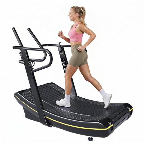 Curved Manual Treadmill 8 Resistance Levels product photo (Treadmills) — ScooterReviewPro review