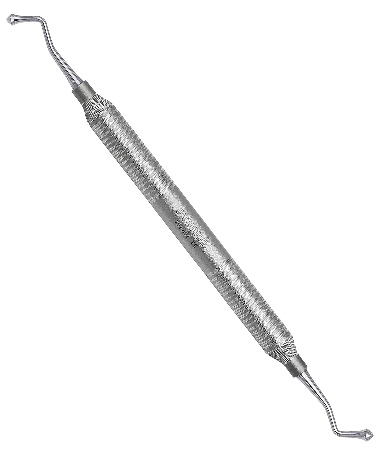 Pomee USA 702-602 Dental Acorn Burnisher #21D, Double-Ended (3.80mm & 4.50mm Tips), Ultra-Light, 9.5mm Hollow Handle, Composite & Amalgam Instrument for Detail Finishing & Polishing