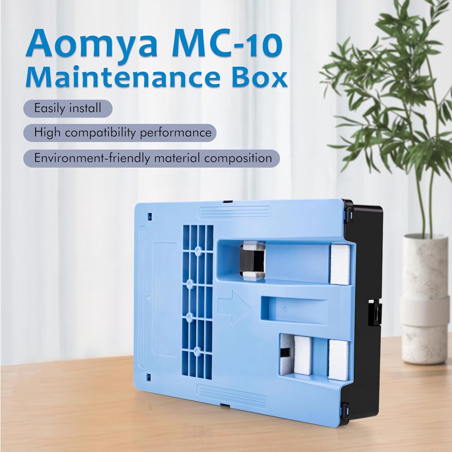 MC-10 Cartuccia di manutenzione Cartuccia di raccolta rifiuti MC 10 Compatibile con Canon imagePROGRAF IPF650 655 670 680 685 750 755 760 765 770 780 785 830 840 850 1320B014BA MC-10 1320B014
