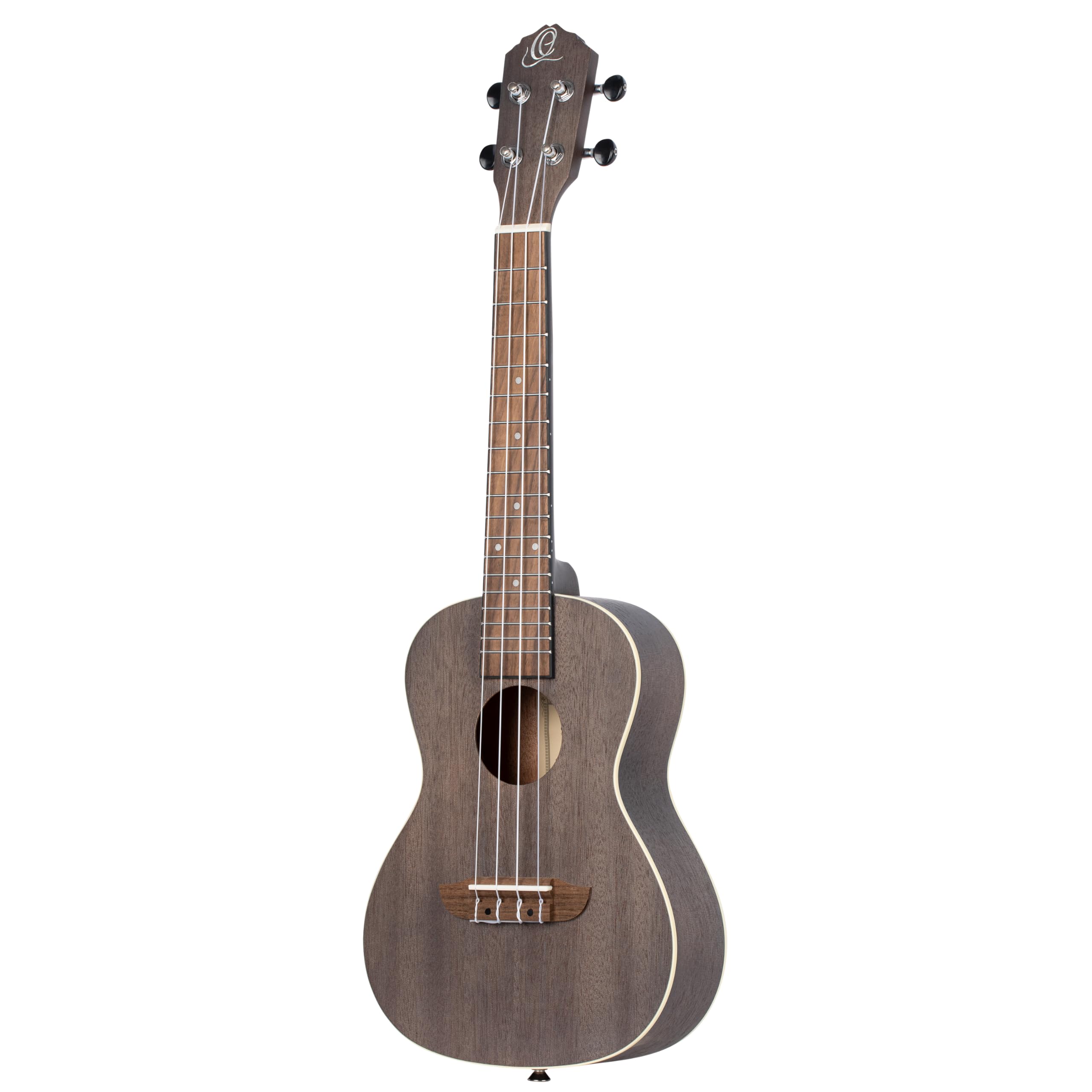 Ortega Guitars Ukulele Concerto Mancino – Acustico – Earth Series – Okoume, Black (RUCOAL-L)