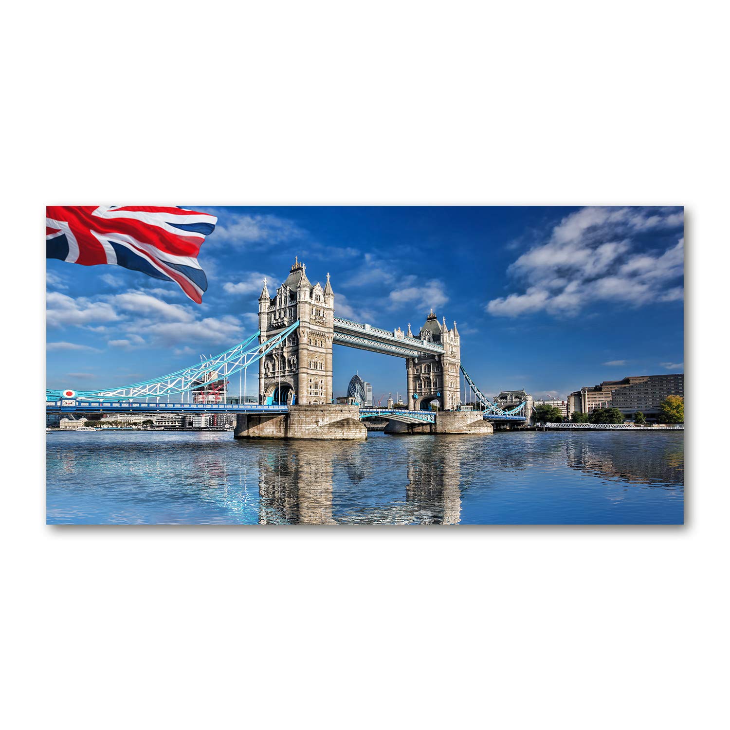 Mural Acrylic Glass Picture Londres pour sublimer le salon contemporain