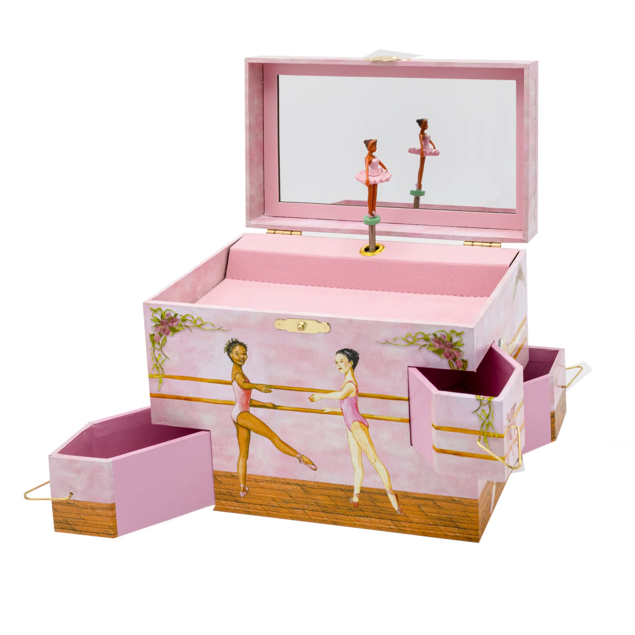 Amazon.com: Enchantmints Black Ballerina Jewelry Box for Girls