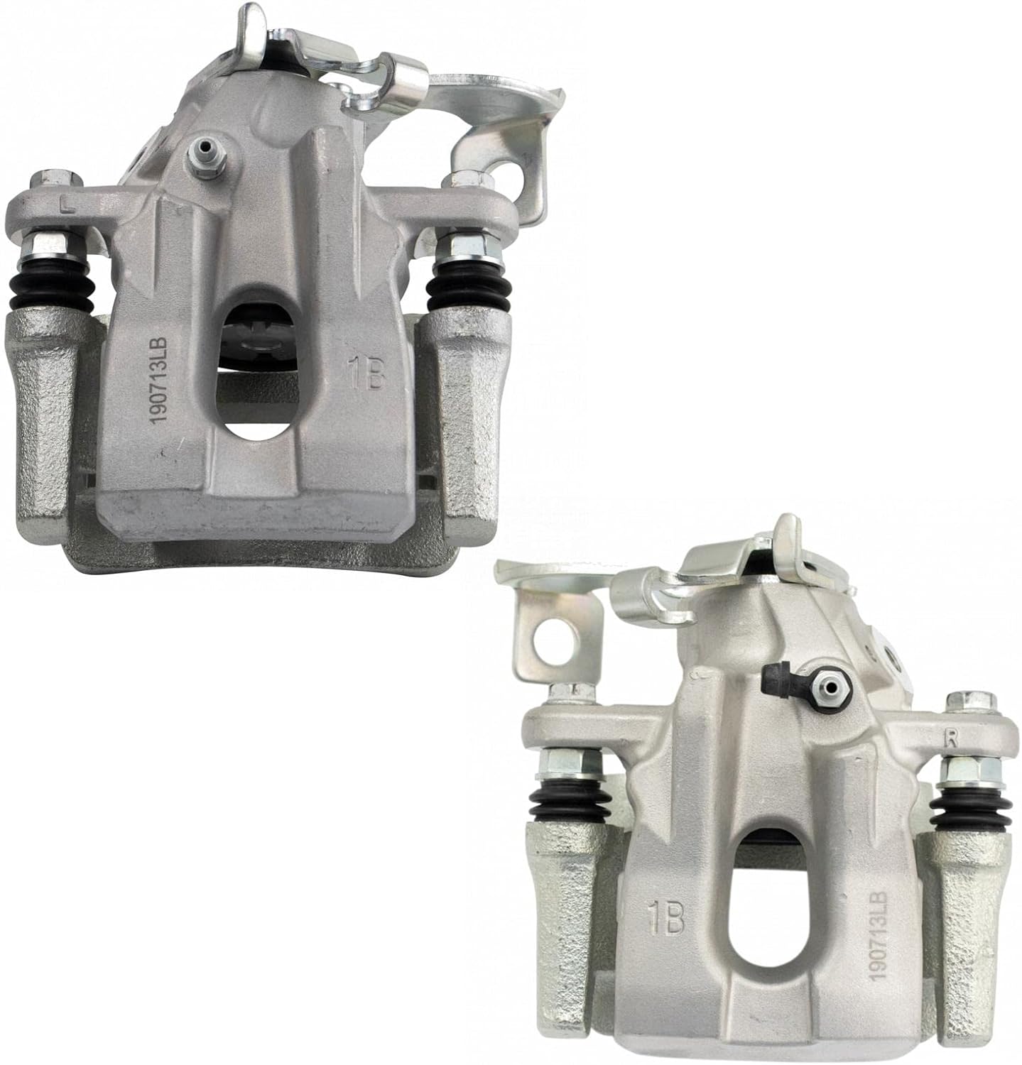 TRQ Rear Brake Caliper Set Compatible with 2008-2015 Scion xB