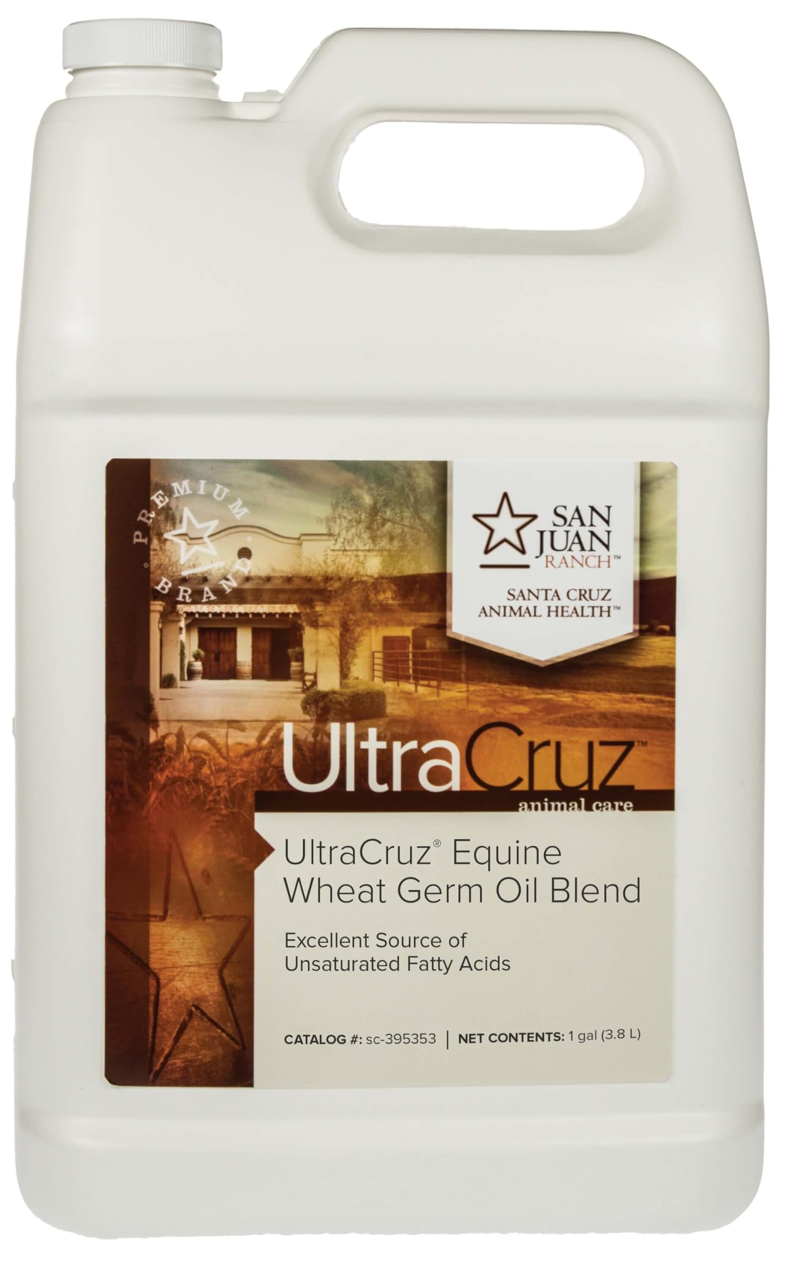 UltraCruz® Equine Wheat Germ Oil Blend, 1 Gallon