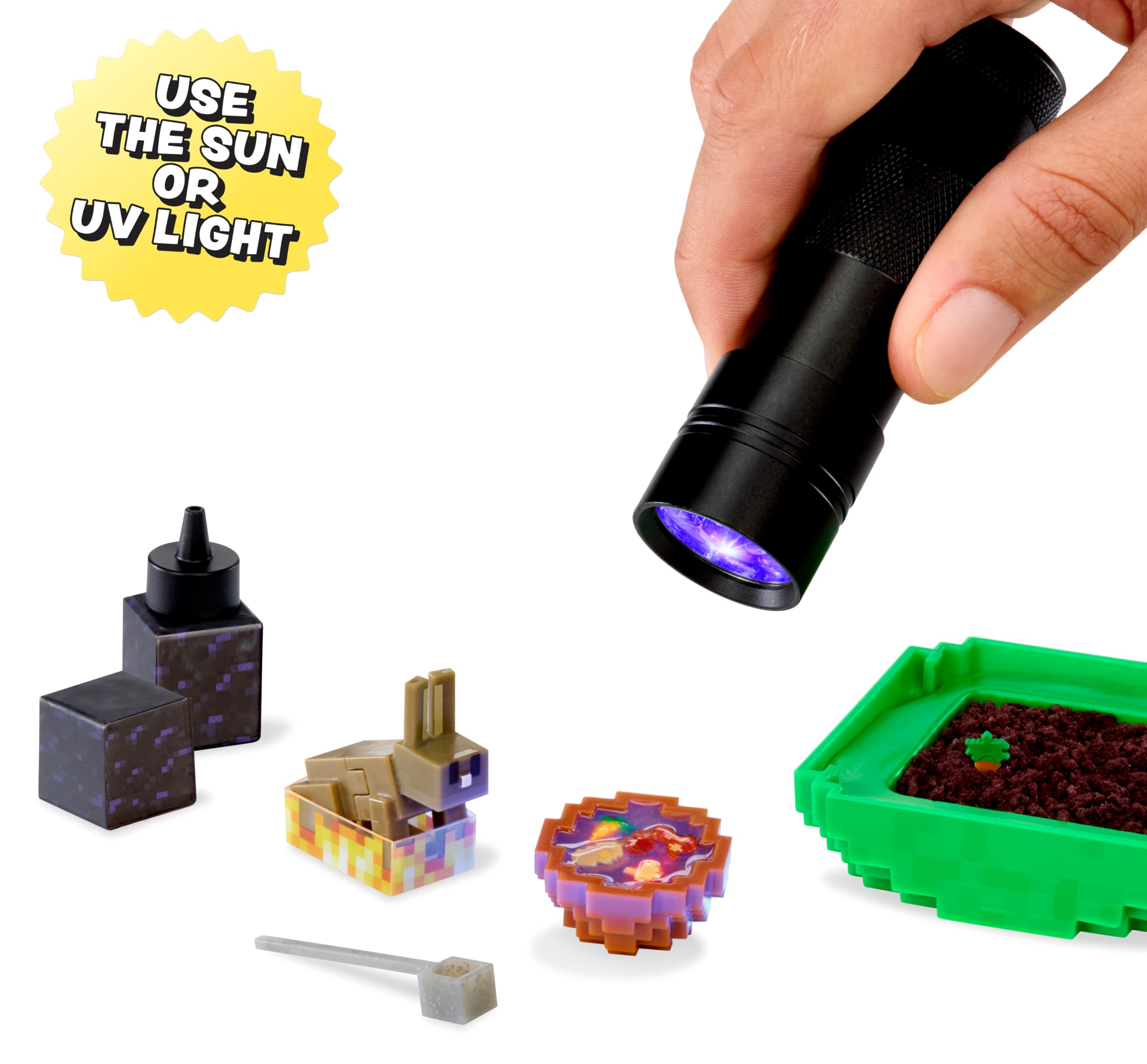 MGA's Miniverse Make It Mini Minecraft, Mini Collectables, Mystery Blind Packaging, DIY Resin Play, 12 Collectables - Image 4