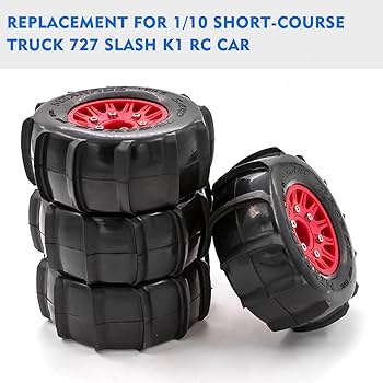 【美品】ラジコン　パドルタイヤ　ビーチタイヤ Amazon | 2pc RC 2.2 Off Roadパドルタイヤ砂泥雪タイヤ110 mm