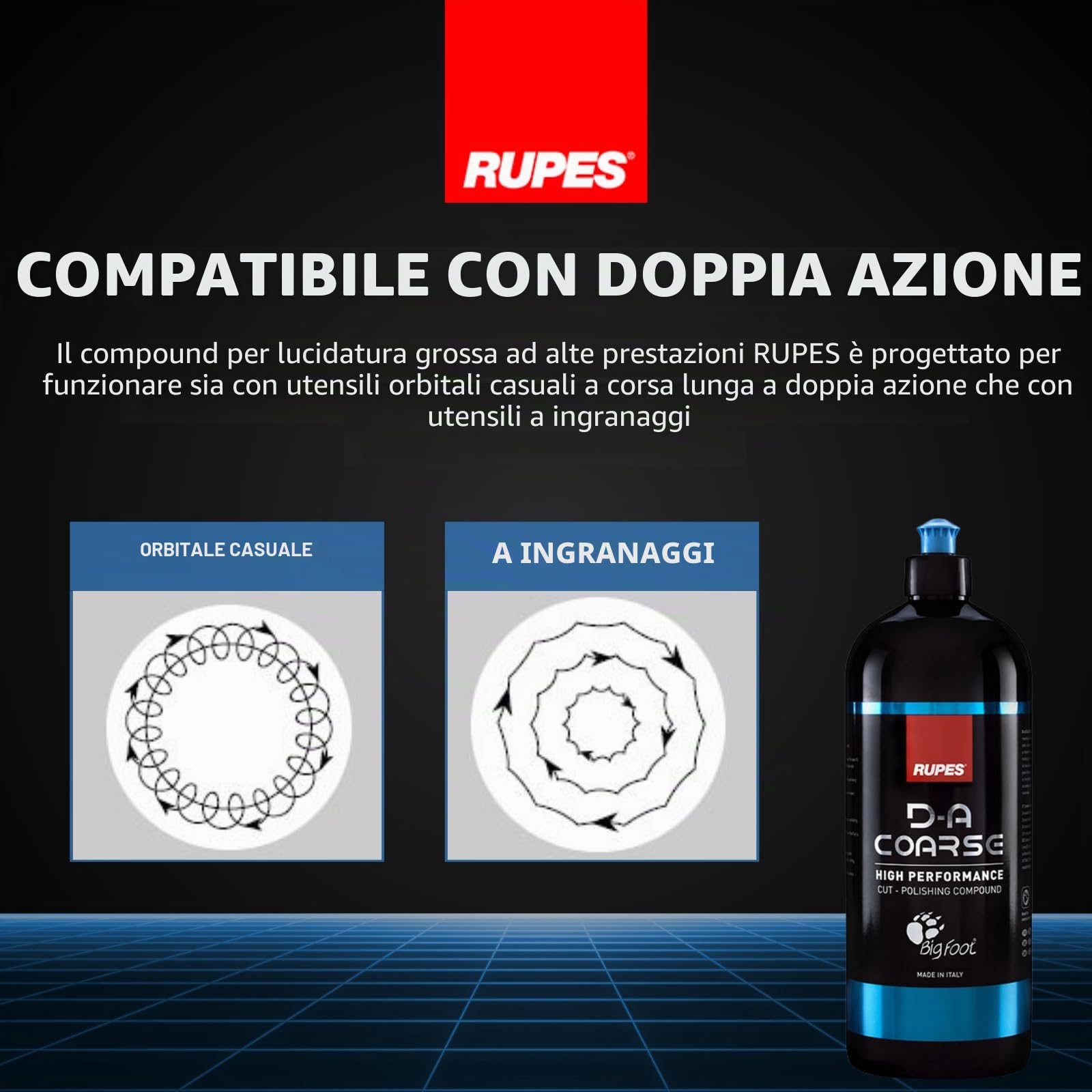Pasta Abrasiva RUPES D-A COARSE (1000 ml)