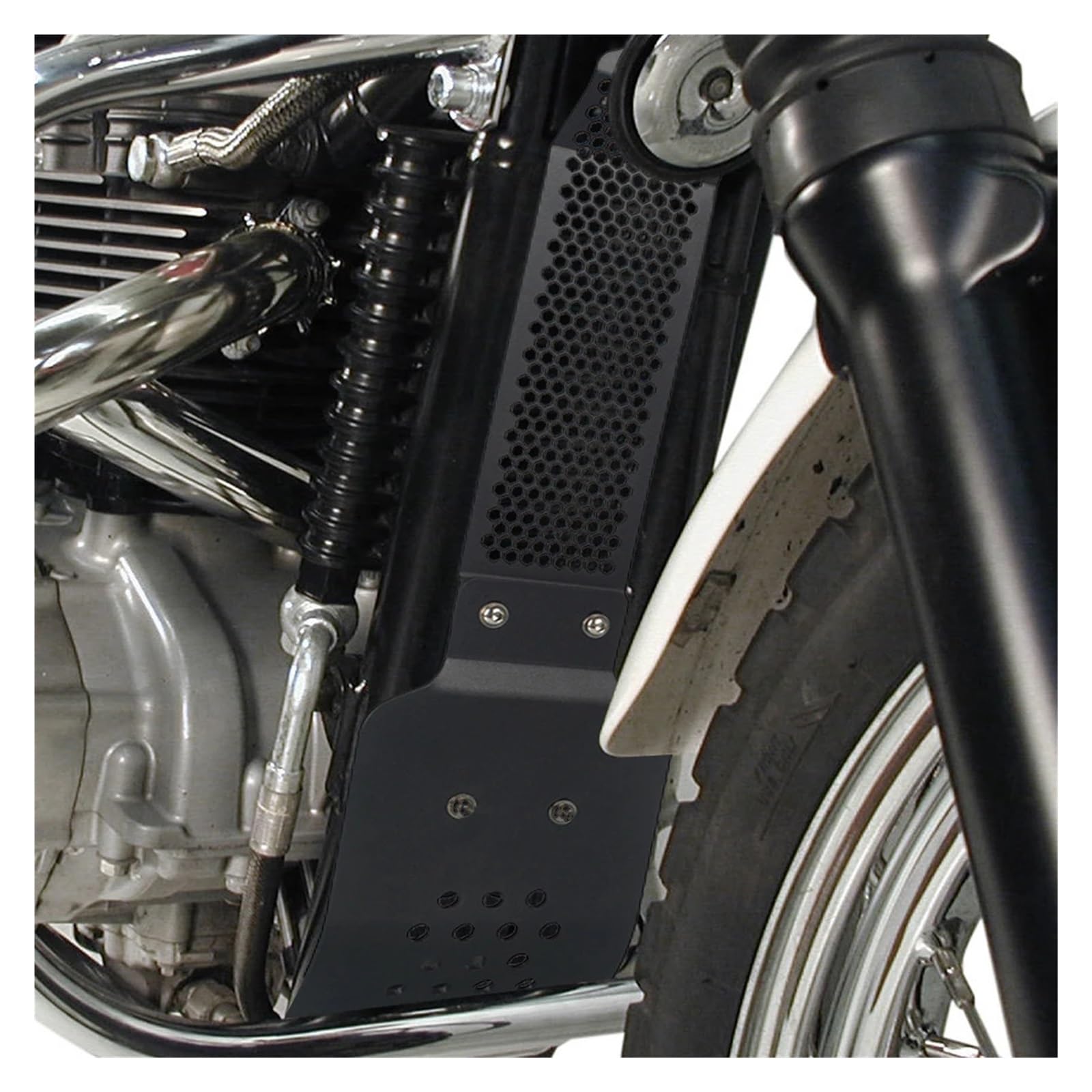Per Scrambler Bonneville T100 Thruxton Bonneville SE 2006-2016 | Protezione Radiatore/griglia Di Protezione Motore Per Moto(T-1)