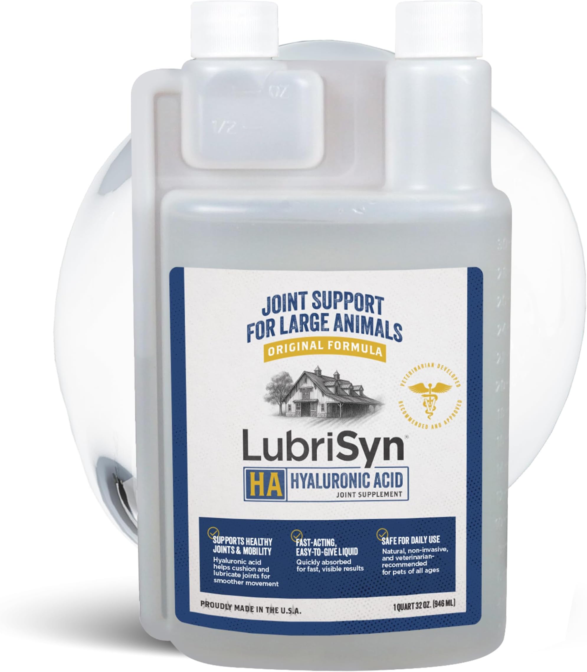 - HA Livestock Hyaluronic Acid Joint Supplement, 32 oz