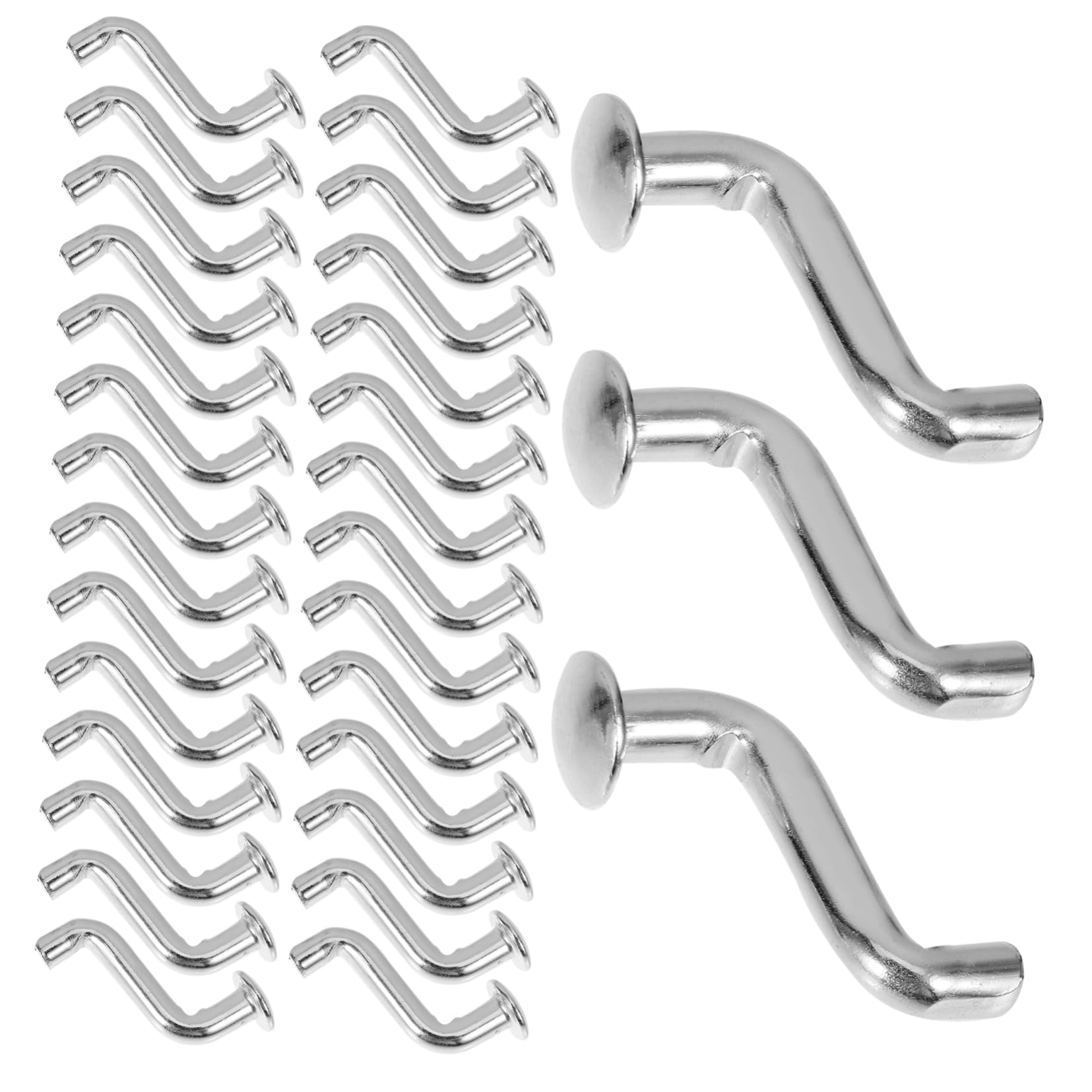 Alipis Universal Pallet Racking Hook Clip 50pcs Safety Pin Bolts for Rack Safety Pallet Shelving