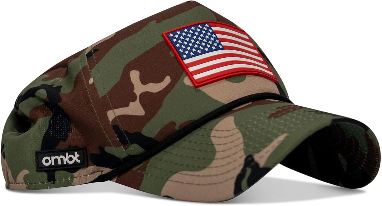 Combat Iron Men's Weekender USA Patch Waterproof Snapback | Adjustable Fit | Durable & Lightweight