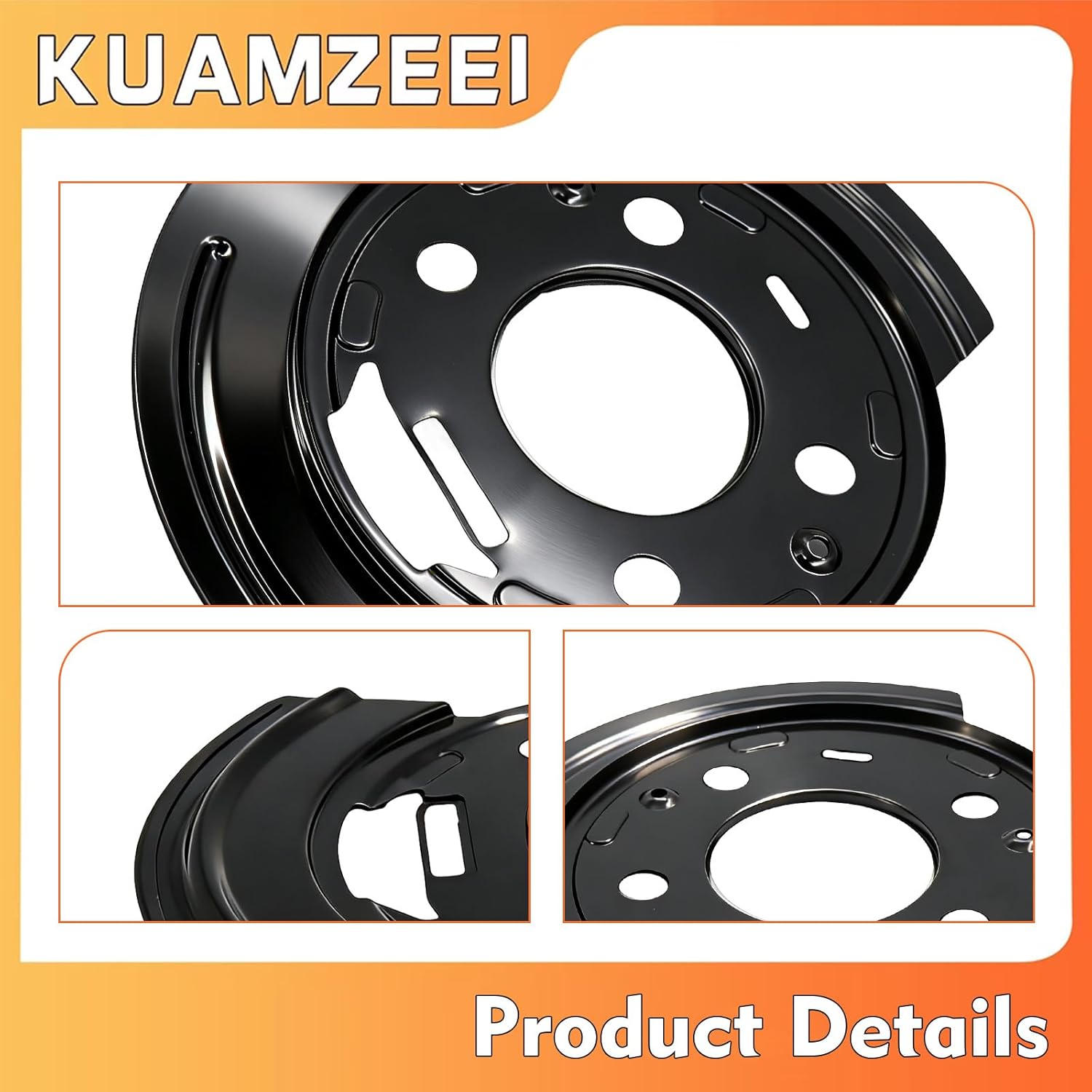 2Pcs 924-223 Brake Dust Shield Splash for GMC Yukon XL 2500 8.1L 2001-2006 for GMC Savana 3500 2003-2006 Replaces#88965717 88982585