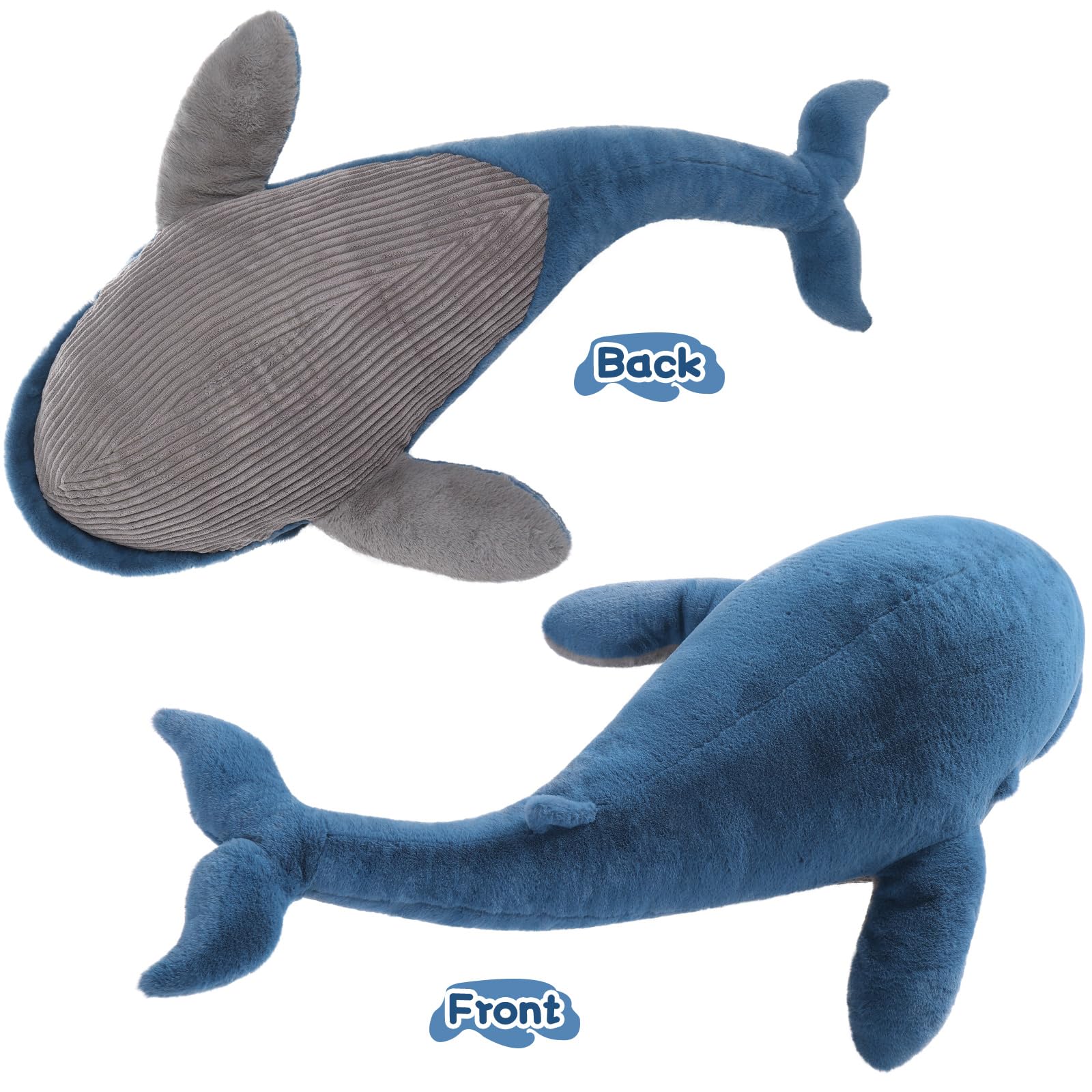 WEIGEDU Pluche Olifant Knuffel - Zacht Babyblauw Knuffeldier, ca. 33 cm Hoog - Zittend Speelgoed Olifant met Grote Oren en Lange Slurf - Cadeau voor Kinderen en Babykamer WEIGEDU Pluche Olifant Knuffel - Zacht Babyblauw Knuffeldier, ca. 33 cm Hoog - Zittend Speelgoed Olifant met Grote Oren en Lange Slurf - Cadeau voor Kinderen en Babykamer