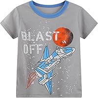 Vista 3 de Camisetas de algodón, informales y básicas, de invierno, de manga larga y cuello redondo en paquetes de 3 unidades, para niños