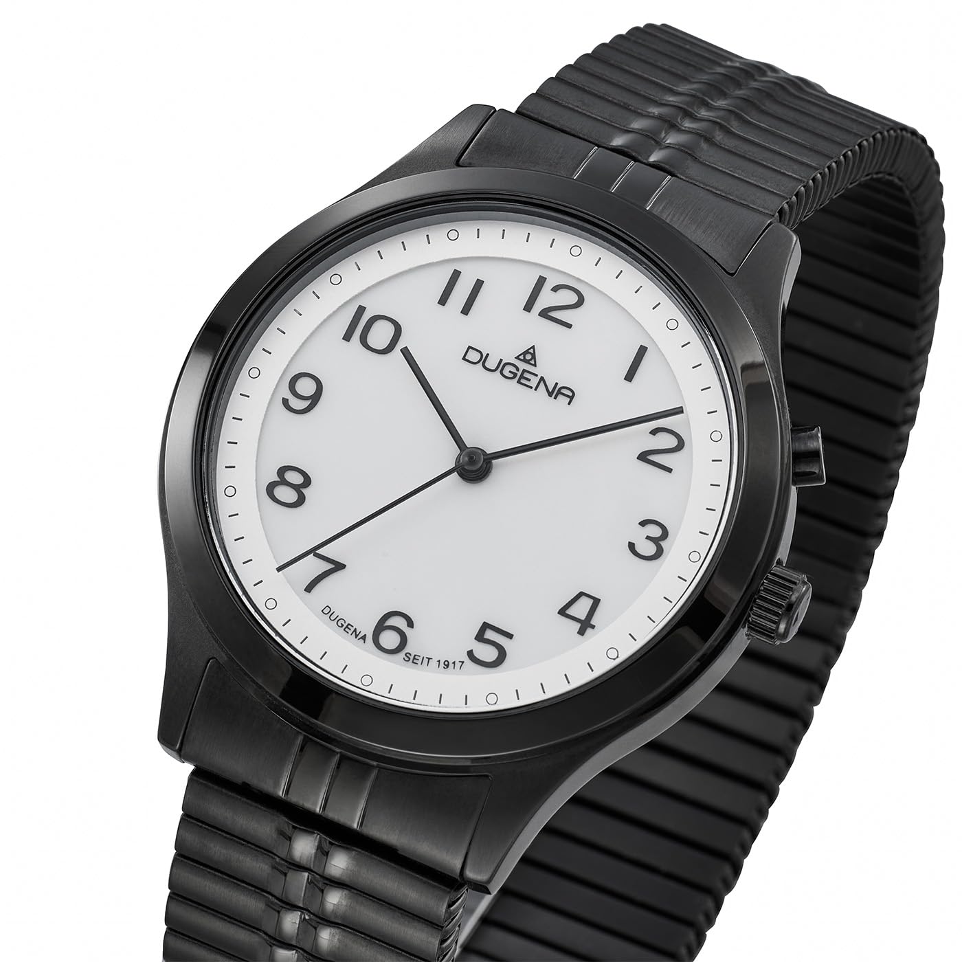 Dugena Bari Licht Herren-Armbanduhr Quarz mit Zifferblatt-Beleuchtung