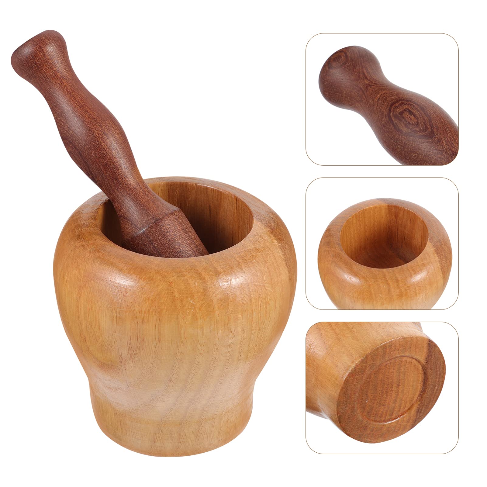 Juego de tarros para uso Manual y triturador, utensilios de cocina para el hogar grabados, accesorios, molinillo de medicamentos, uso alimentario y ajo, 1 Juego