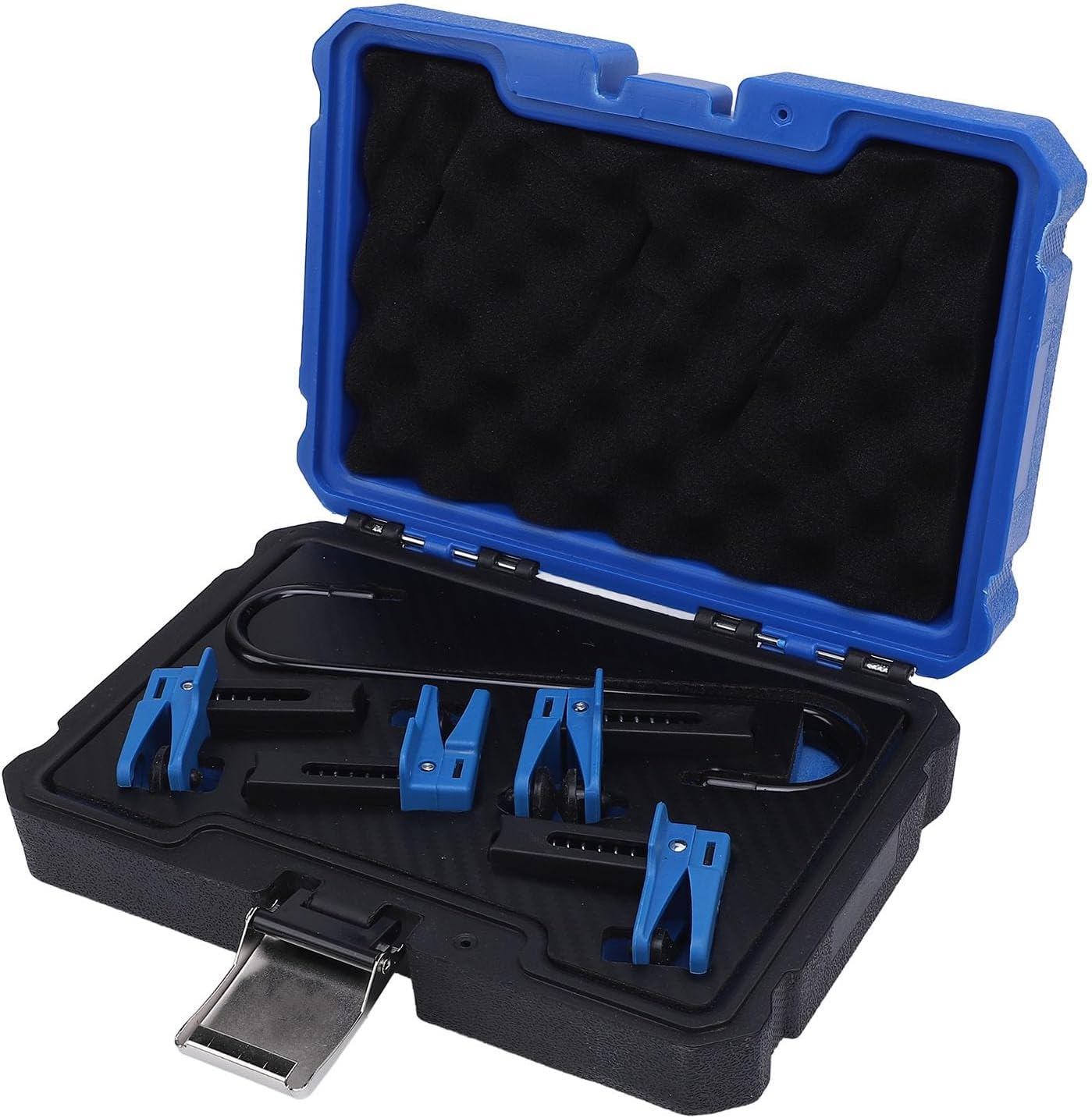 Brake Fluid Line Clamp Tool with Caliper Hangers 5/16in 3/8in 1/2in Banjo Brake Line Stopper Kit for Transmission Cooling Line AC Line