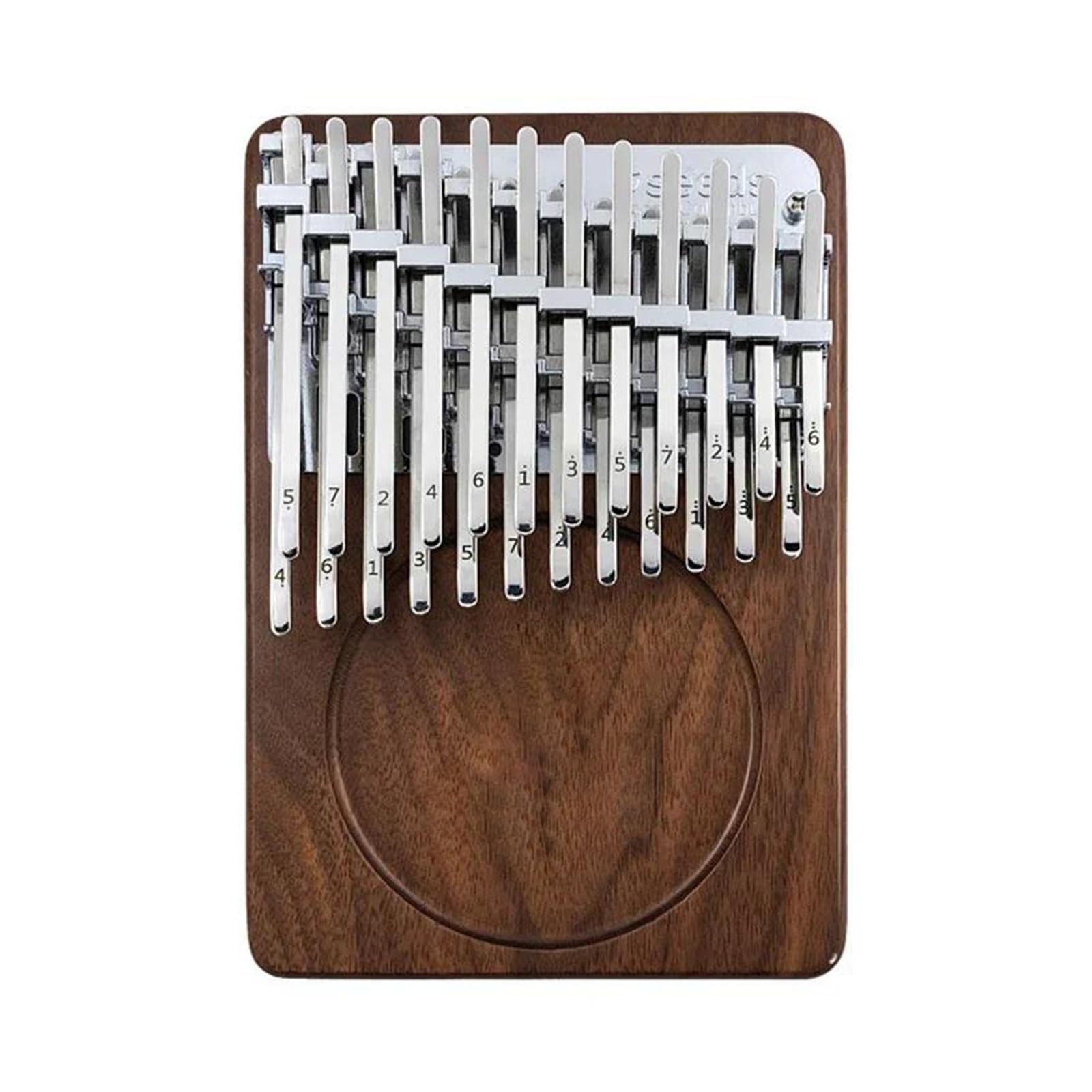 Principianti professionali per strumenti musicali Kalimba 24 tasti C nota kalimba cromatica