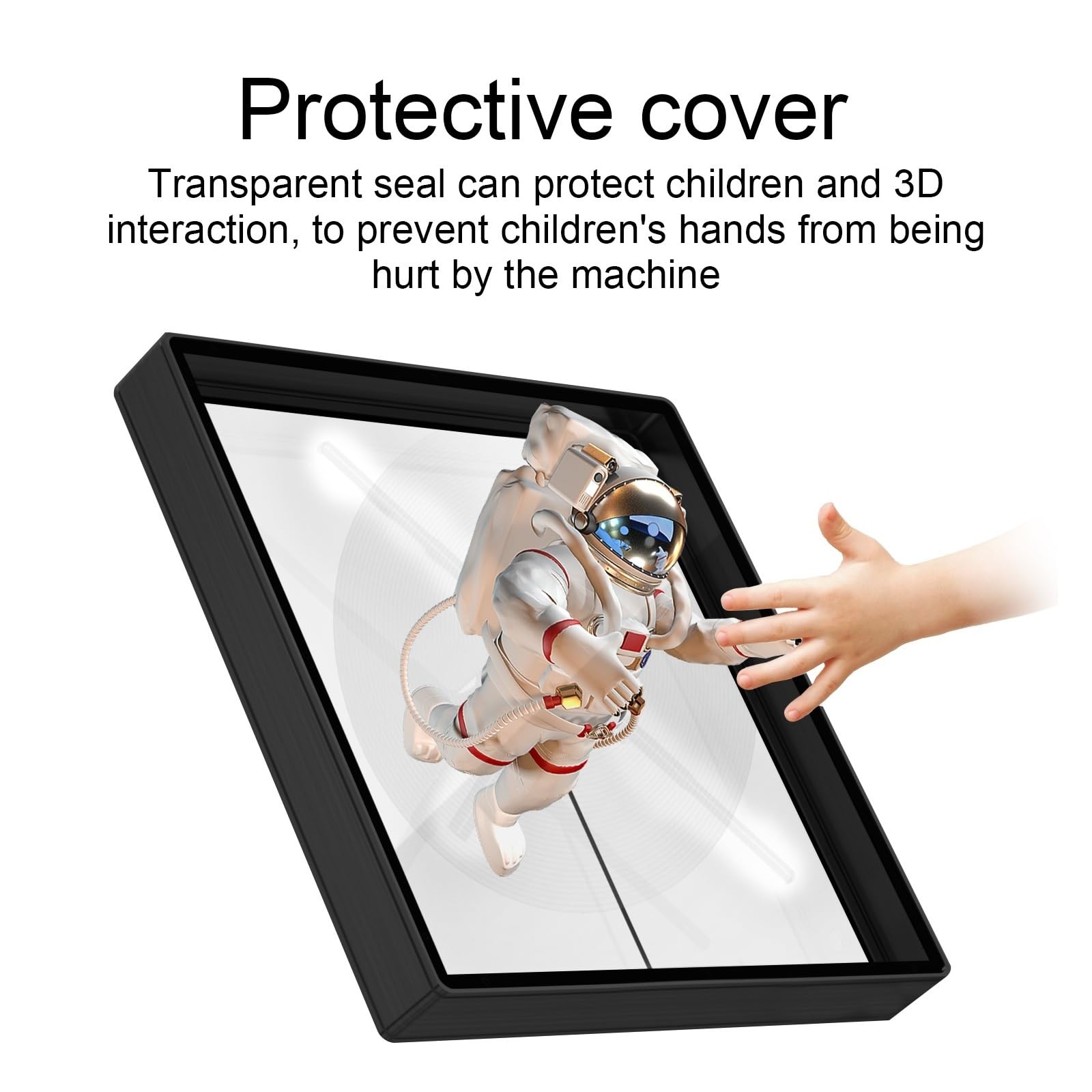 Ekran wentylatora holograficznego 3D Obracający się stereoskopowy obraz wiszący w powietrzu z aluminiowymi światłami reklamowymi Projektor z kontrolą Wi-Fi Wszechstronna treść
