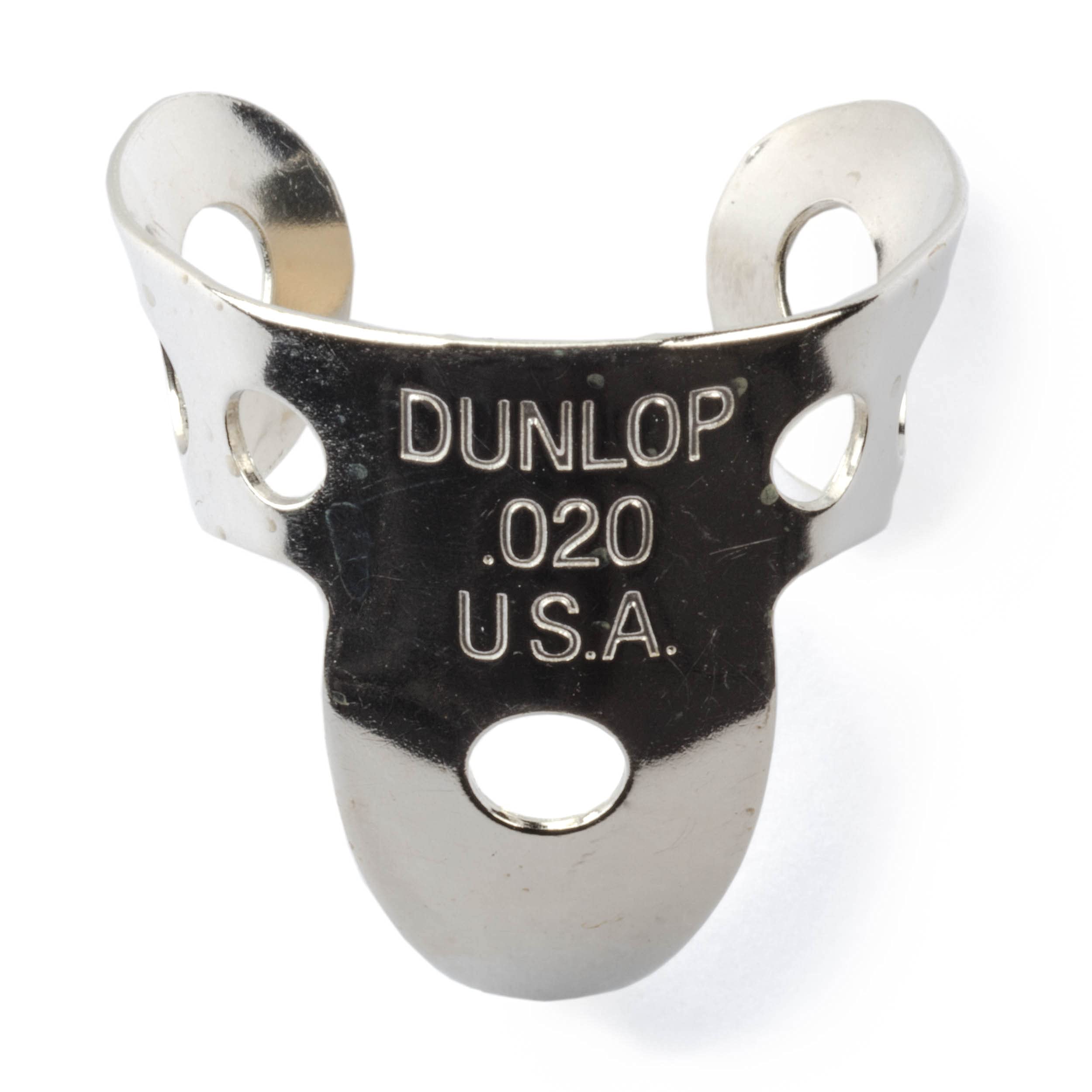Jim Dunlop 33P.020 Nickel Silver Finger and Thumbpick Player Pack (Pack of 5)