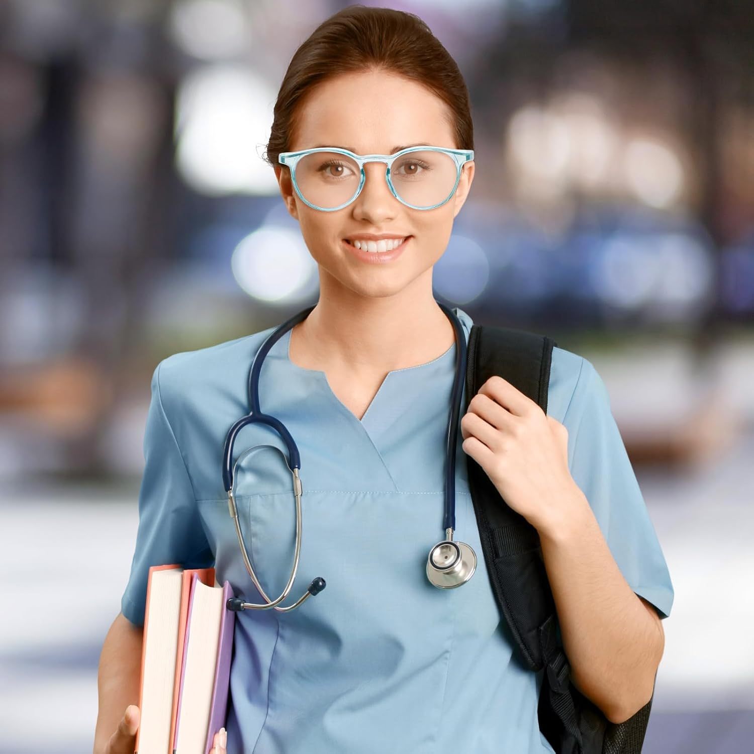 Safety Glasses Anti Fog Safety Goggles for Women Nurse Protective Eyewear, Anti Dust Protection Lab Glasses 5 Pcs image 6 of 7 B0DP7FYF8N