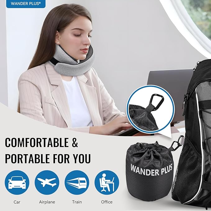 Almohada de Viaje Espuma Viscoelástica Max miniatura 3