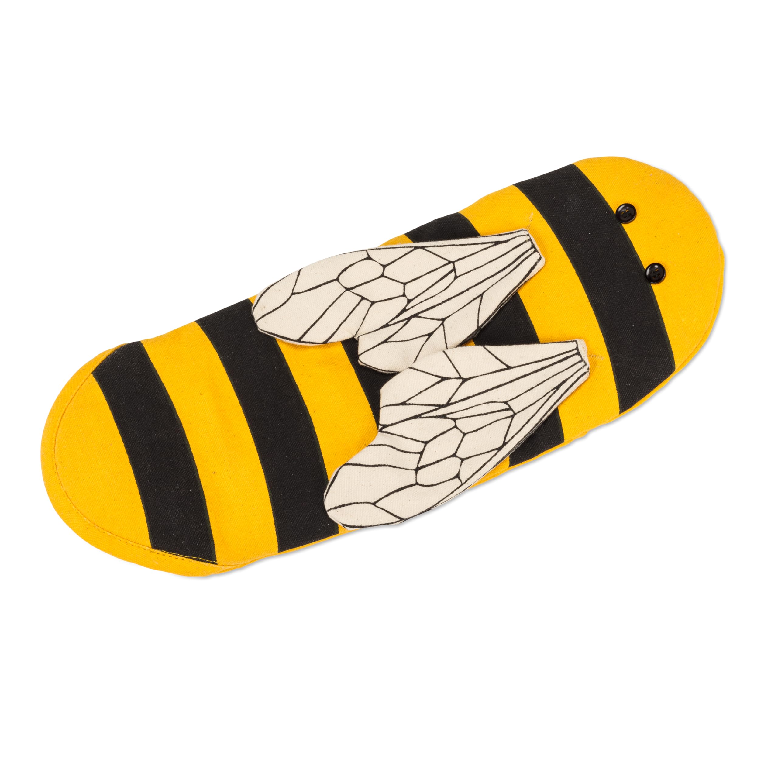 Gant de cuisine long Abbott Collection : moufle de protection 38cm motif abeille