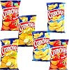 Crunchips Potato Chips Variety Pack – Salted, Paprika & Cheese & Onion Flavours, 75g Each, Crispy Snack Crisps for Sharing & Snacking (12 x Pack, Random Mixed)