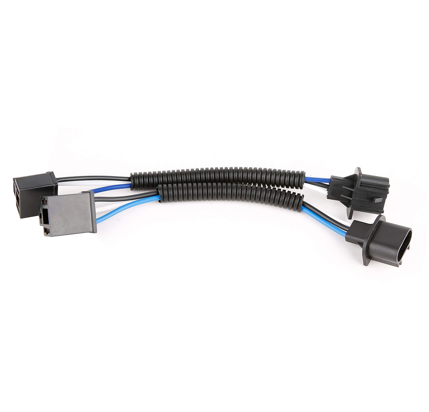 H13 to H4 Adapter Headlight Adapter Connector for 7 Inch LED Headlight on Jeep Wrangler JK TJ Trucks Cable-2 PCS