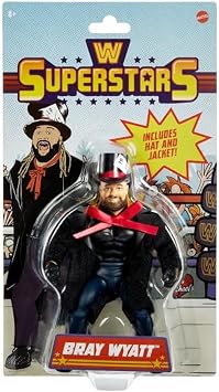 WWE Superstars Retro Style Articulating Action Figure Collection Bray Wyat