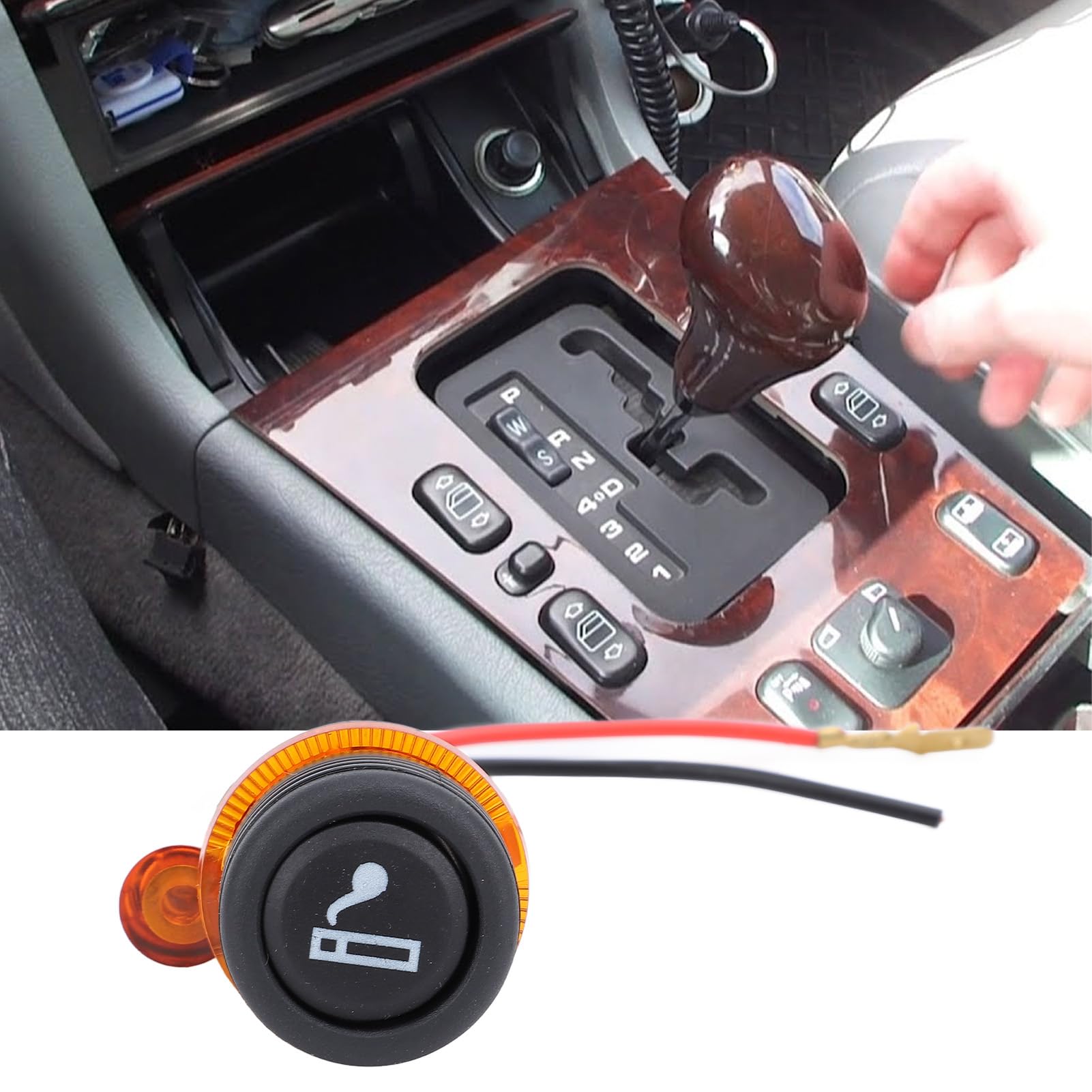 Amazon.com: 12 V Car Cigar Lighter Socket with HeatCeramic Protector,  Suitable for Mondeo, Escort, Ka, Illuminated Design : Automotive