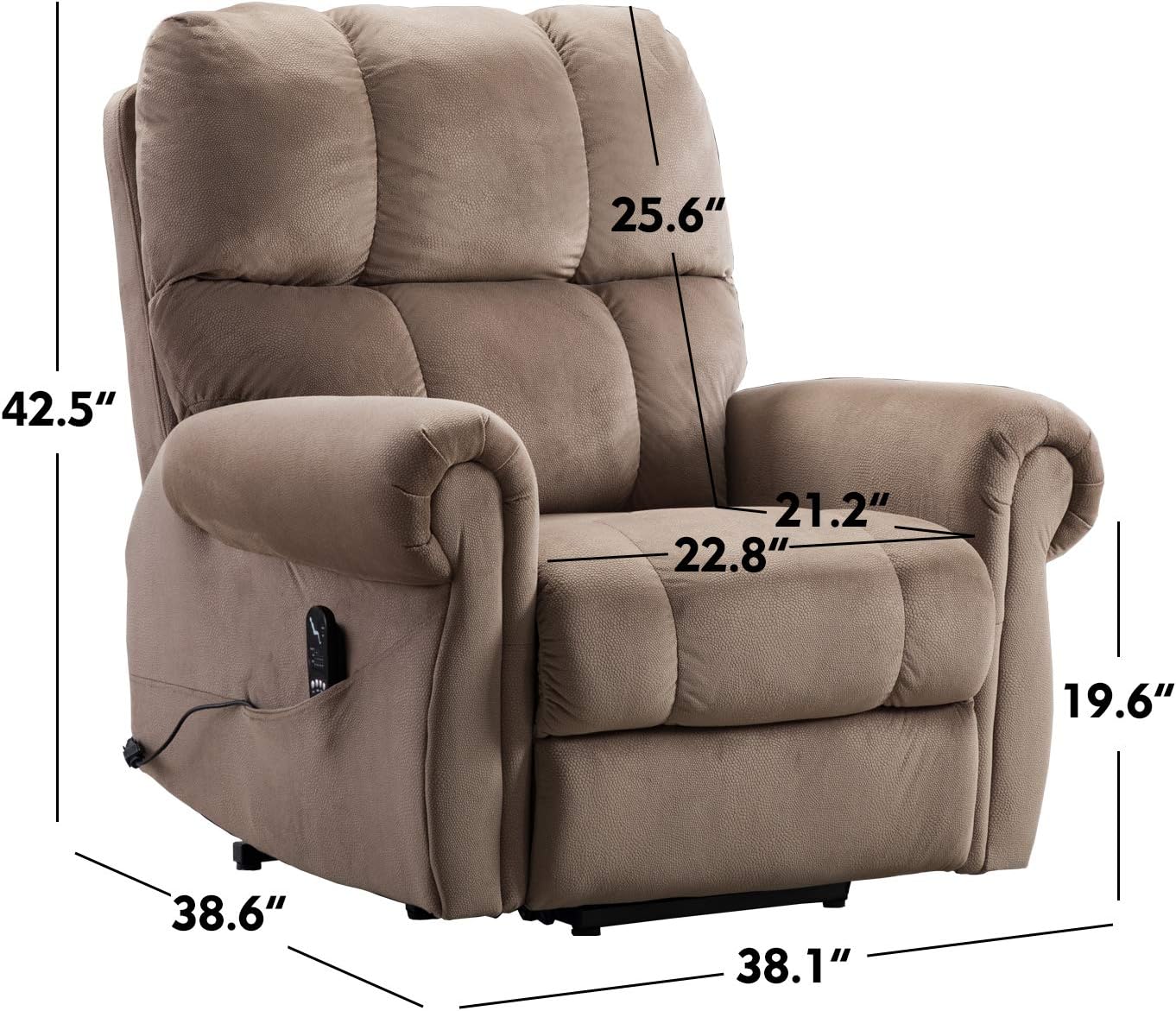 Buy Canmov Electric Power Lift Recliner Chair For Elderly