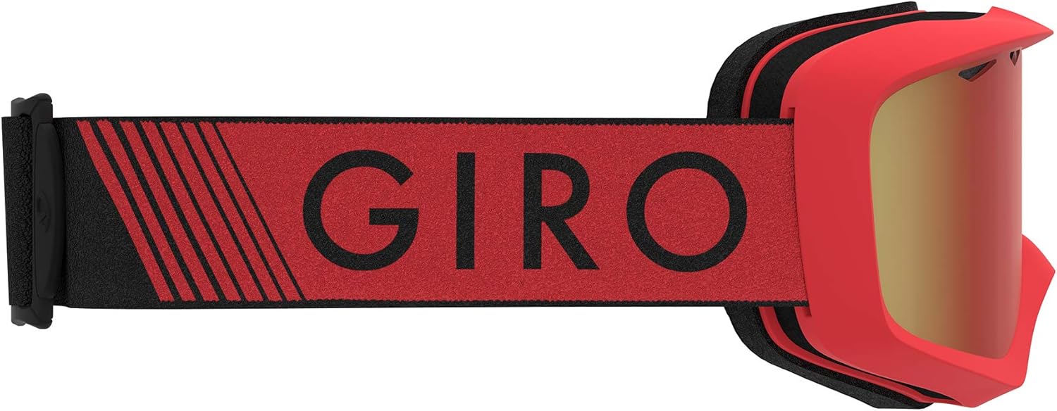 Giro Grade Youth Snow Goggles Red/Black Zoom Amber Scarlet