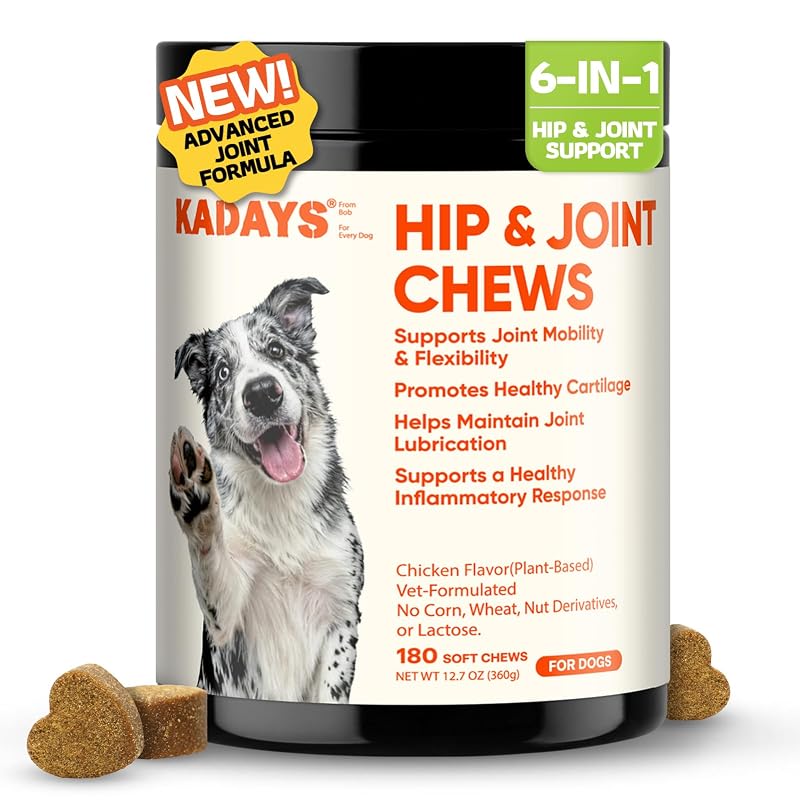 Suplemento para Cães com Glucosamina, Condroitina e MSM Kadays – 180 unidades