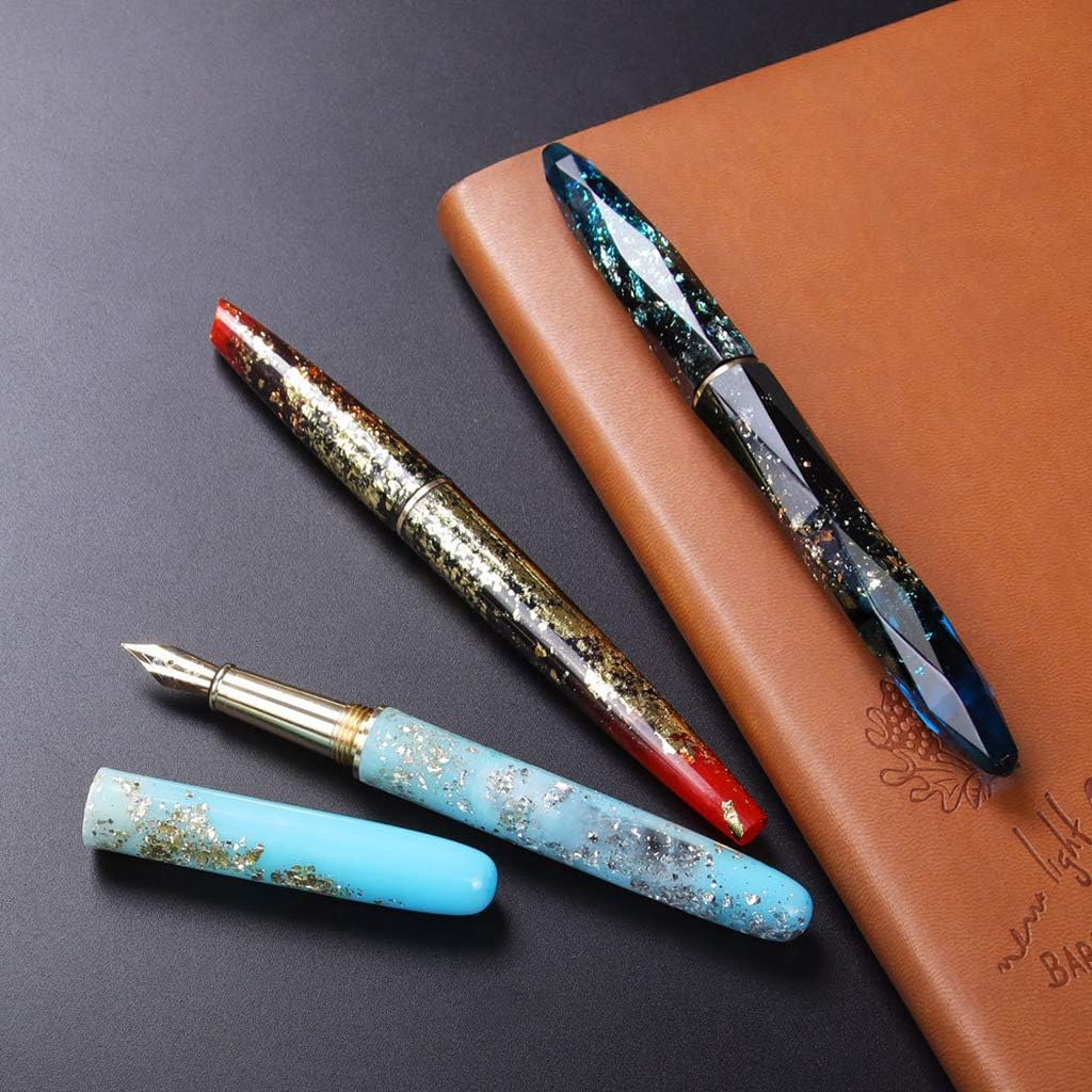 Pen Shape Resin Molds Epoxy Casting Molds Fountain Pen Silicone Molds Cylinder Epoxy Mold for Candle Crafts Making Tools