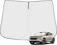 Vista 28 de Parasol para parabrisas para Ford Escape 2020-2025 2026, accesorios gruesos de 6 capas plegables para ventana delantera, protector de visera solar