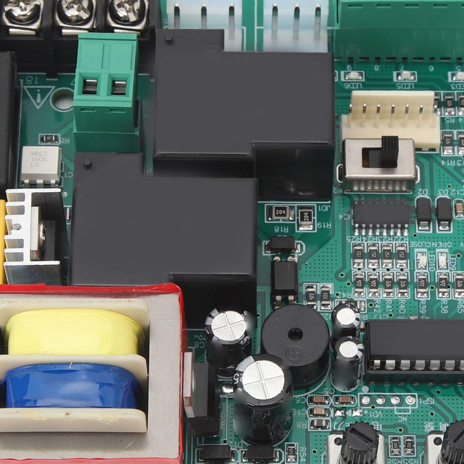 Scheda di Controllo del Circuito Universale Sostitutiva per Apricancello per Apricancello Scorrevole Scheda di Controllo Elettronica Principale per Motore Cancello Scorrevole