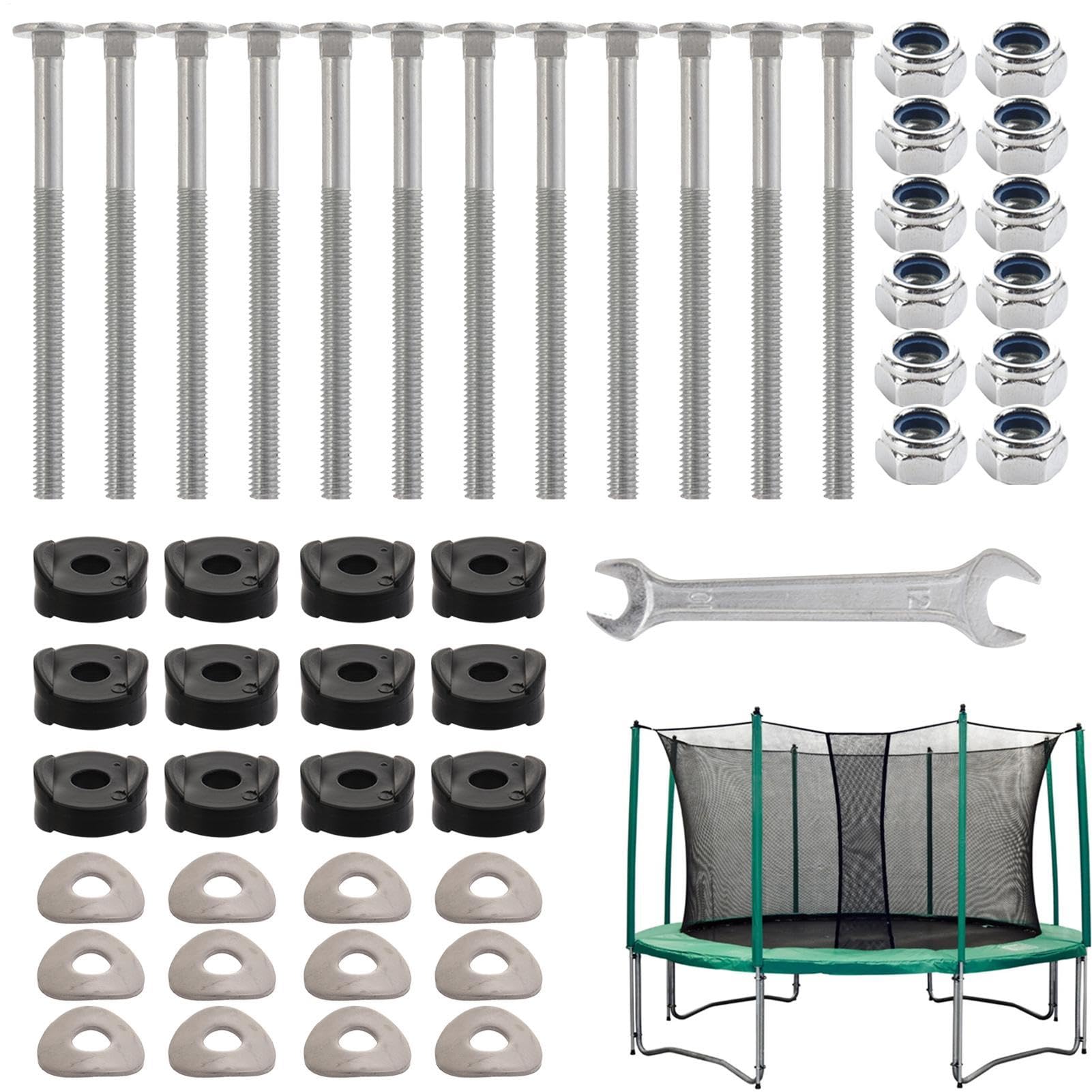 Trampoline Screws Anti-Falling Tools 12X Nuts
