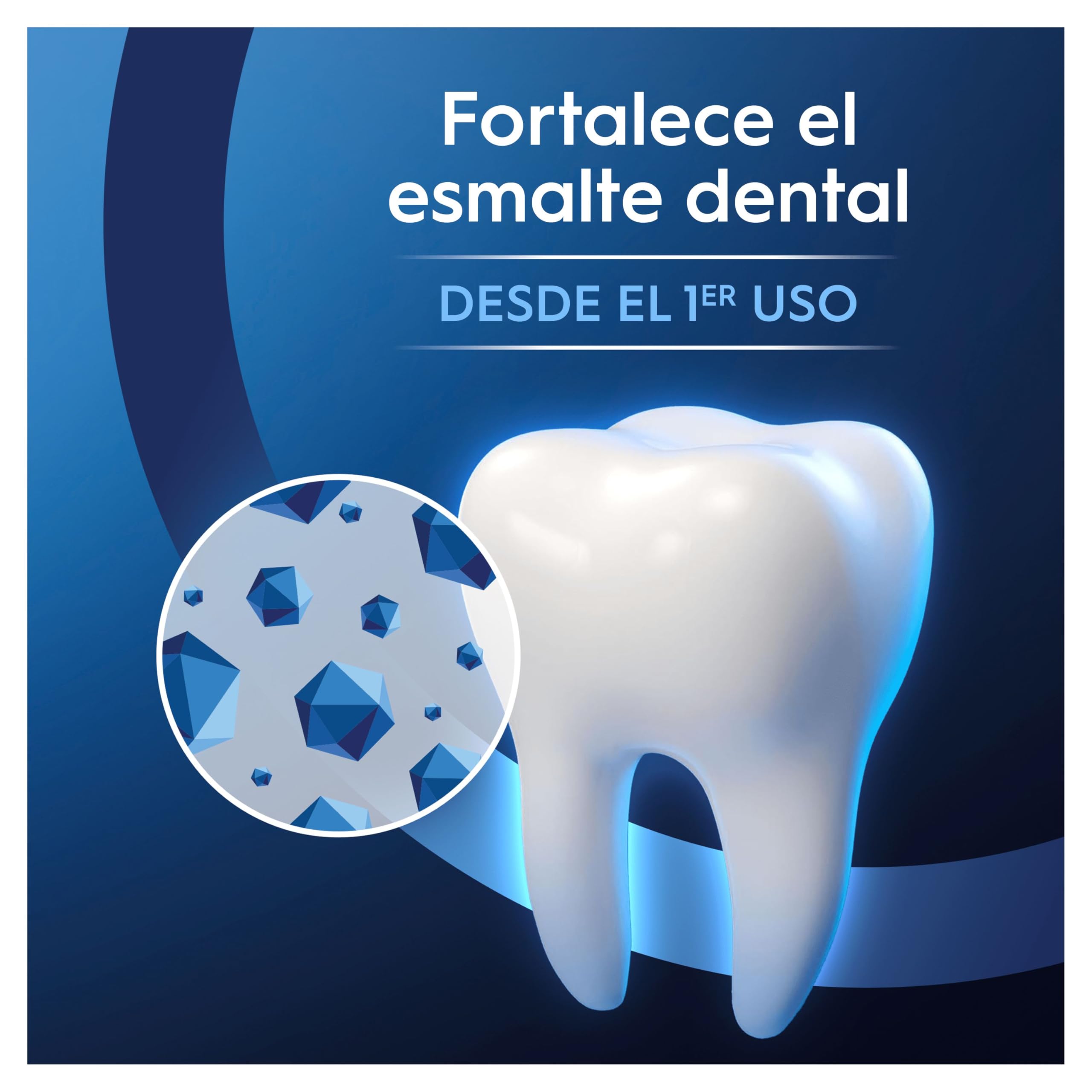 Oral-B Advanced Fortalece El Esmalte Pasta de Dientes, Pack 12x75 ml | Dentífrico Anticaries con Fluoruro de Estaño, Protege El Esmalte, Sabor Eucalipto Refrescante