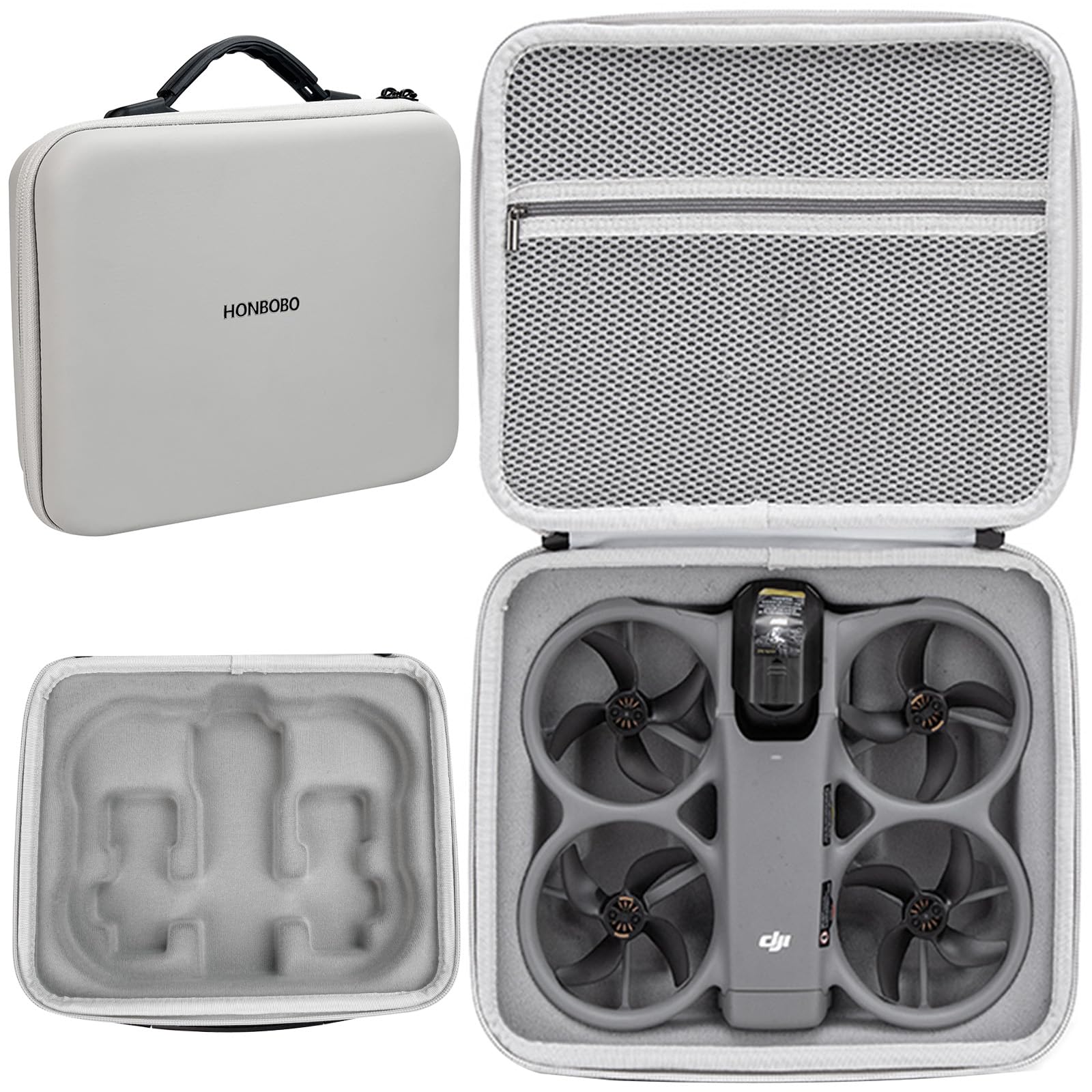 Drone Custodia Borsa per DJI Avata 360, Case Bag Custodia da trasporto Scatola da viaggio Borsa protettiva Valigetta portaoggetti Accessori per DJI Avata 360, Storage Drone&Batterie&Accessori