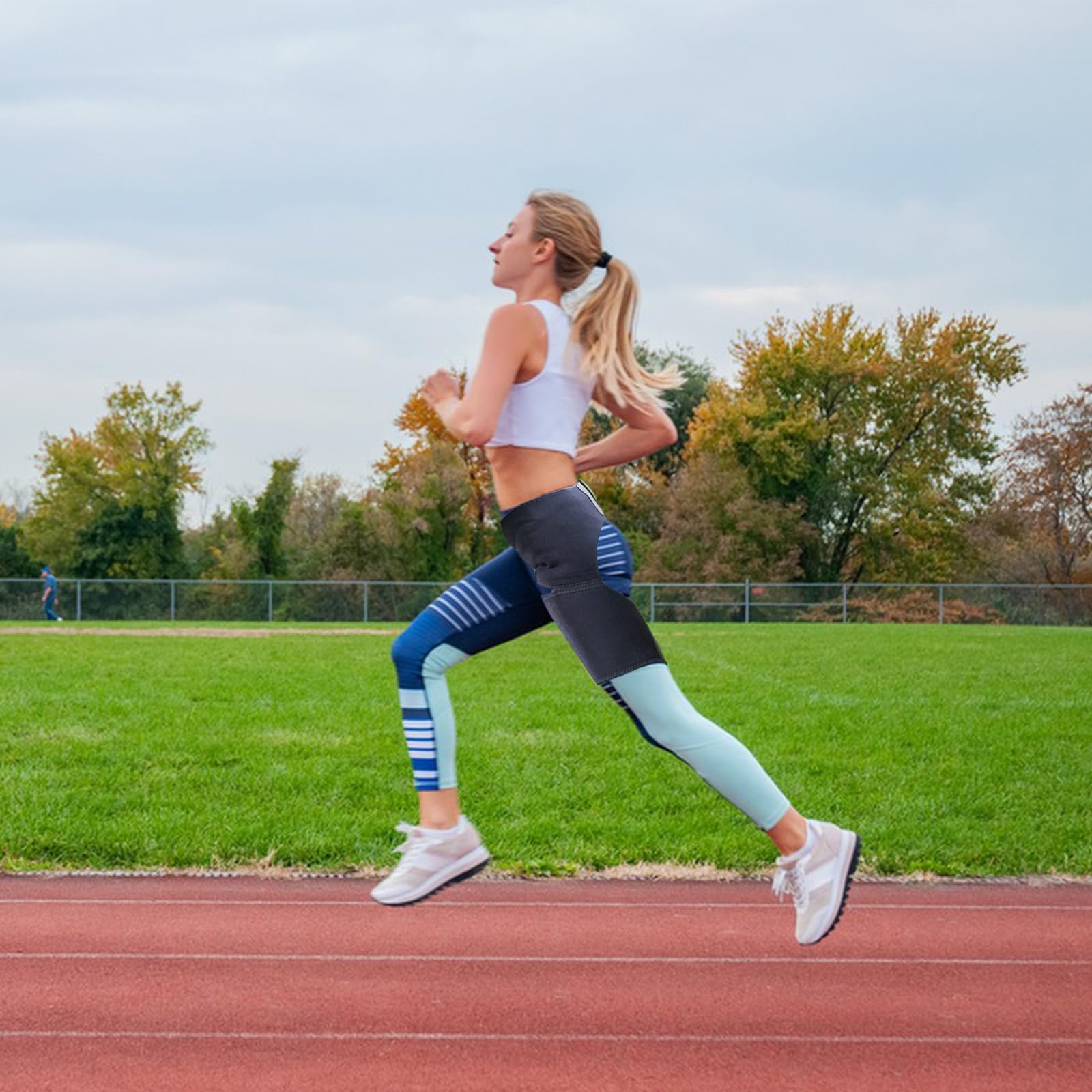 Celiodd Ischias Bandage Hüftbandage Oberschenkelbandage Orthopädische Bandage Zur Behebung von Schiasschmerzen Krafttrainingsgürtel, Verstellbare Unterstützung für Ischias-Hüftschmerzen