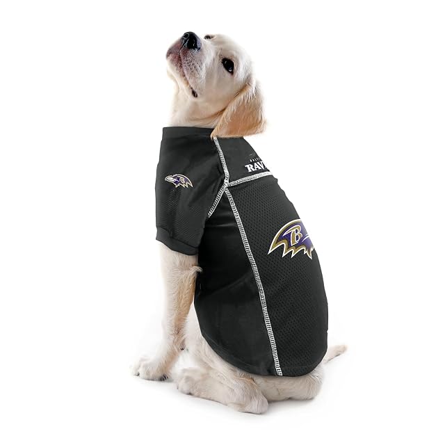Foto 2 de 6 de Abrigo de la NFL para mascota. - 320134-RAVN-XL, XL, Negro