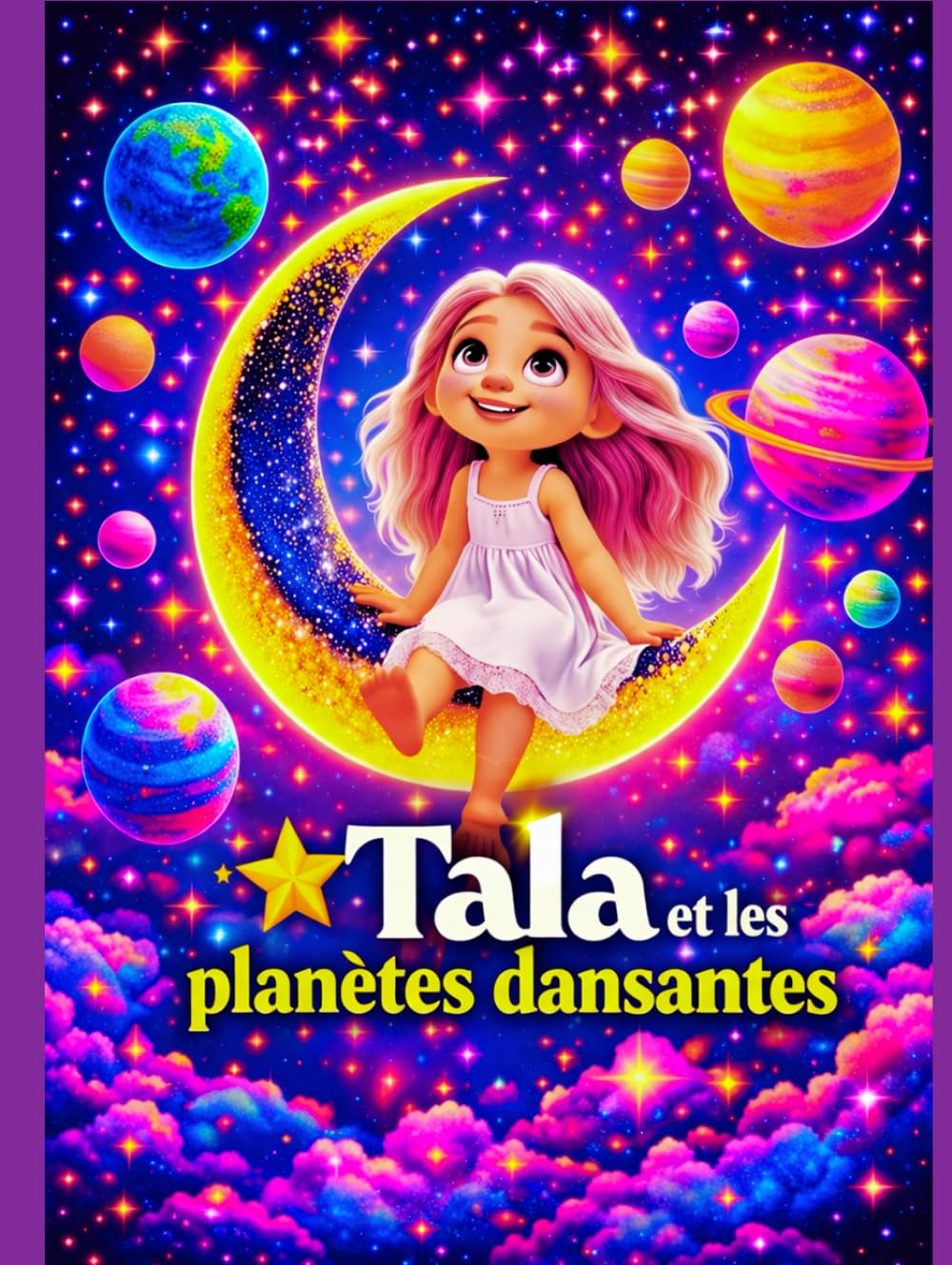 Tala et les planètes dansantes: Une aventure spatiale magique pour les enfants de 3 à 5 ans sur la découverte des étoiles et des planètes (Les Grandes Aventures de Tala)