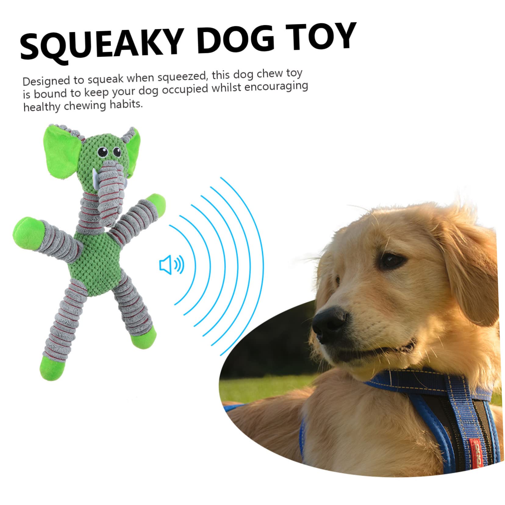 Angoily 2piezas Juguete De Masticación para Perros De Peluche Squeaker Diseño De Granos De Maíz para Limpieza y Diversión Interactiva