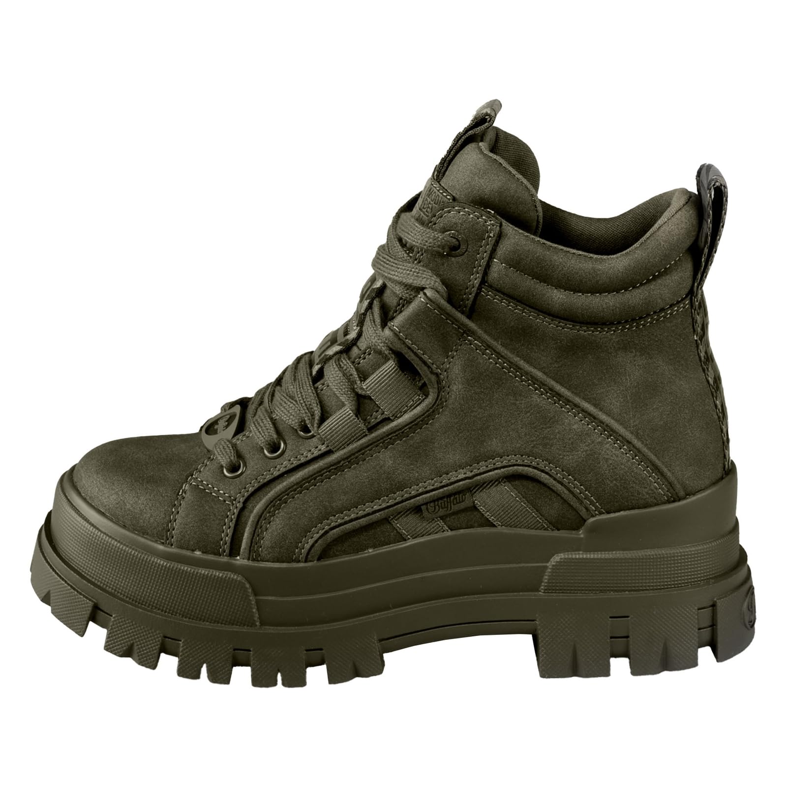 Buffalo Aspha NC Mid Vegan Nu Verde Khaki
